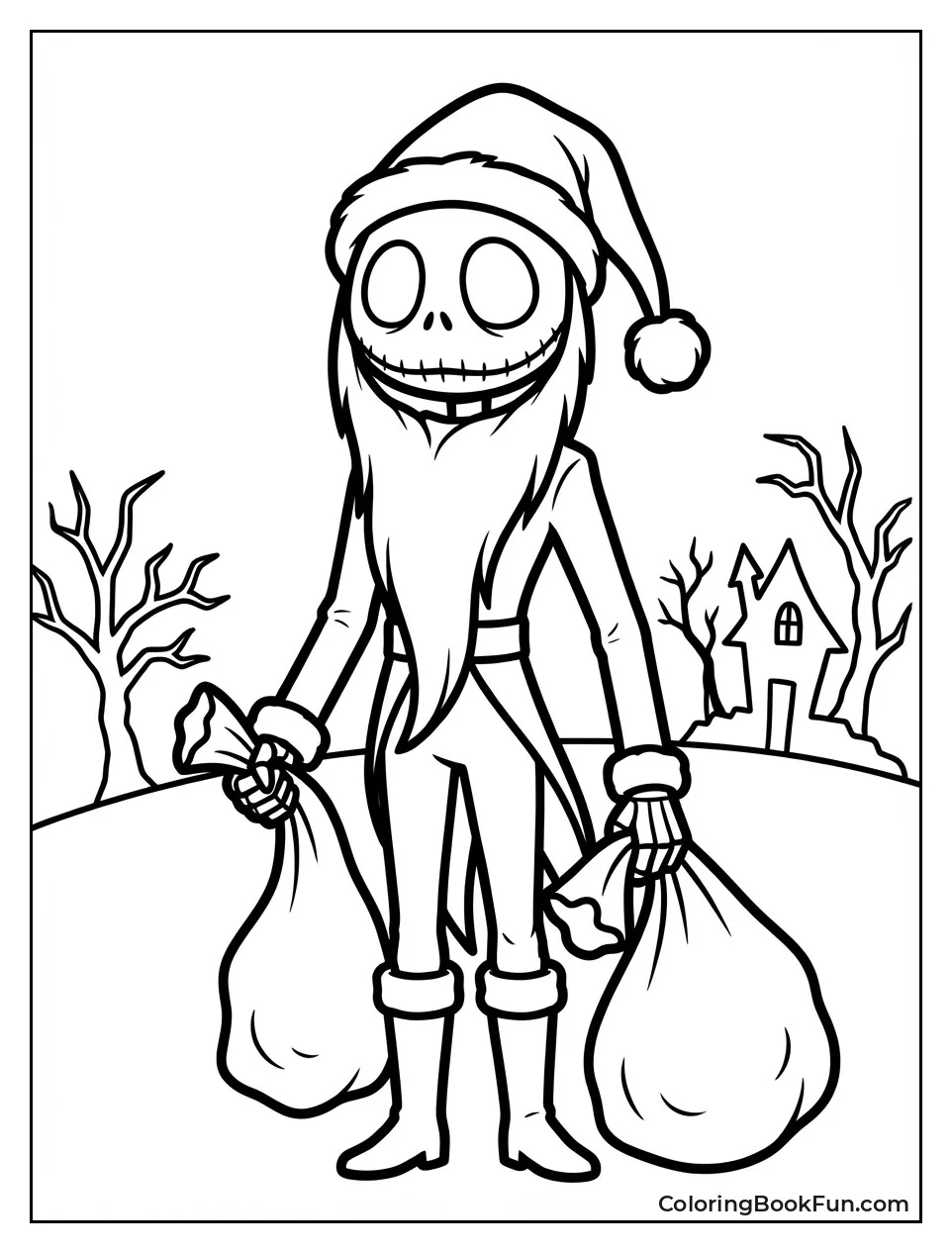 Jack Wears Santa Suit