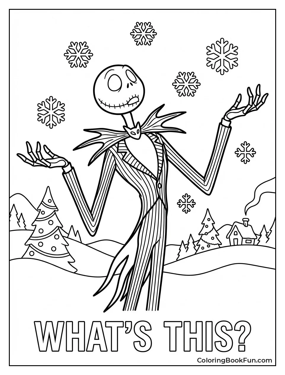 Jack Wonders at Snowflakes