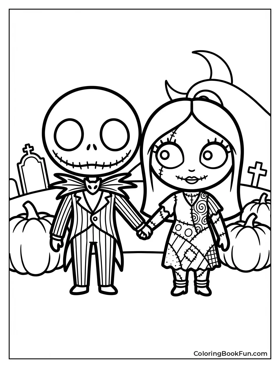 Cute Jack Hugs Sally