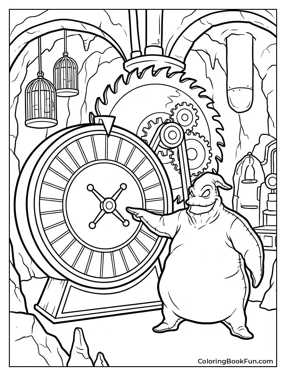 Oogie Runs Casino Lair