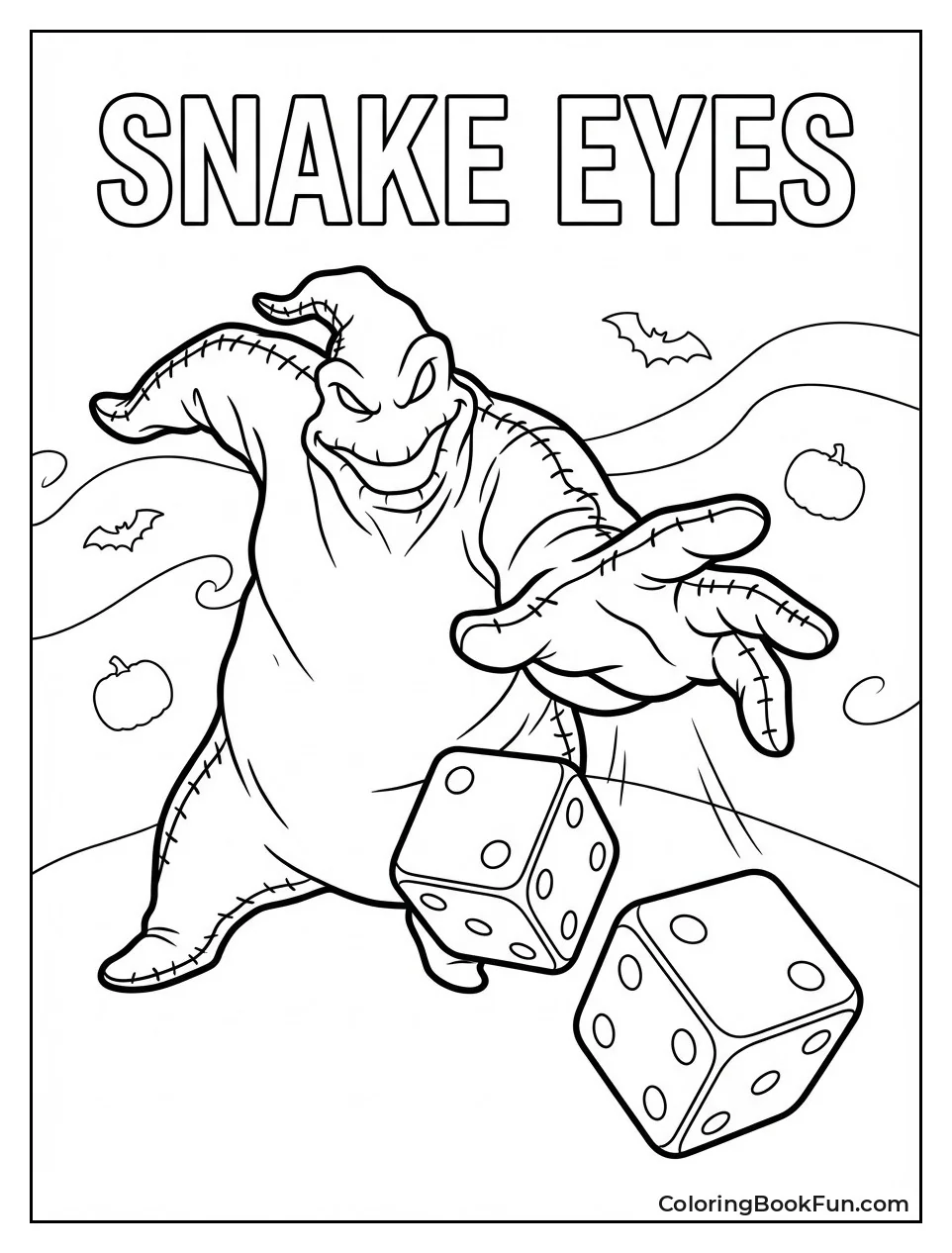 Oogie Throws Red Dice