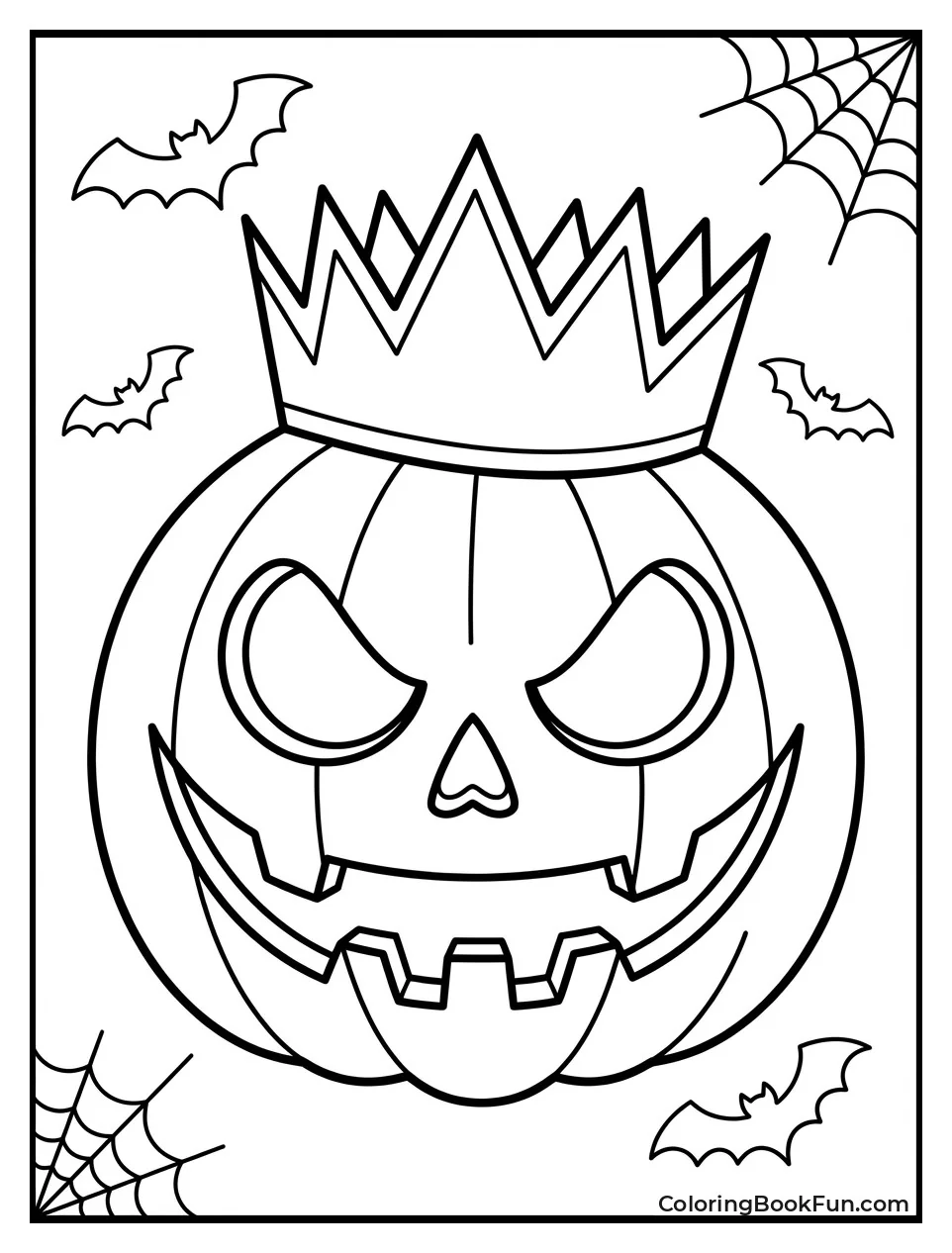 Jack Wears Pumpkin Crown