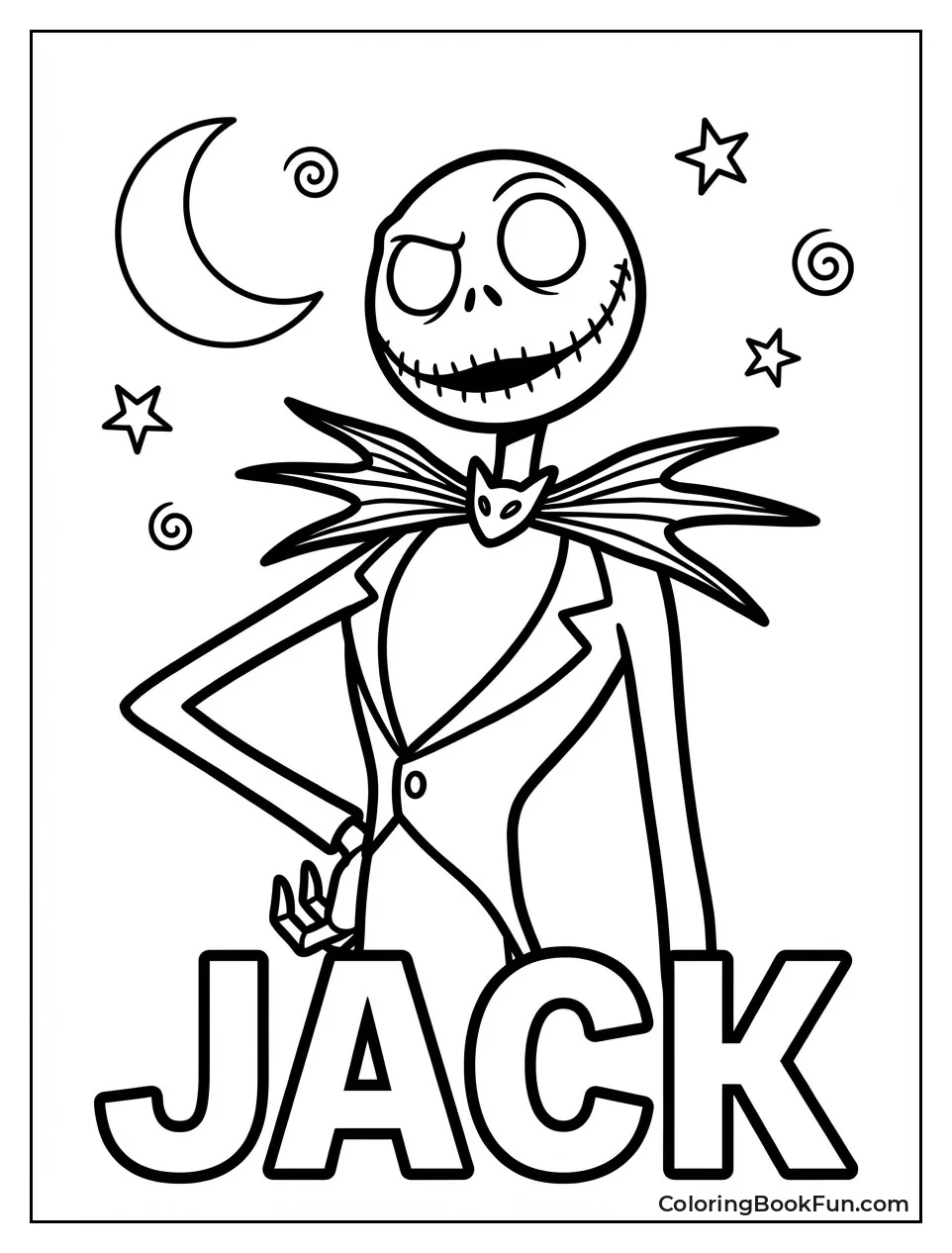 Jack Poses as Pumpkin King
