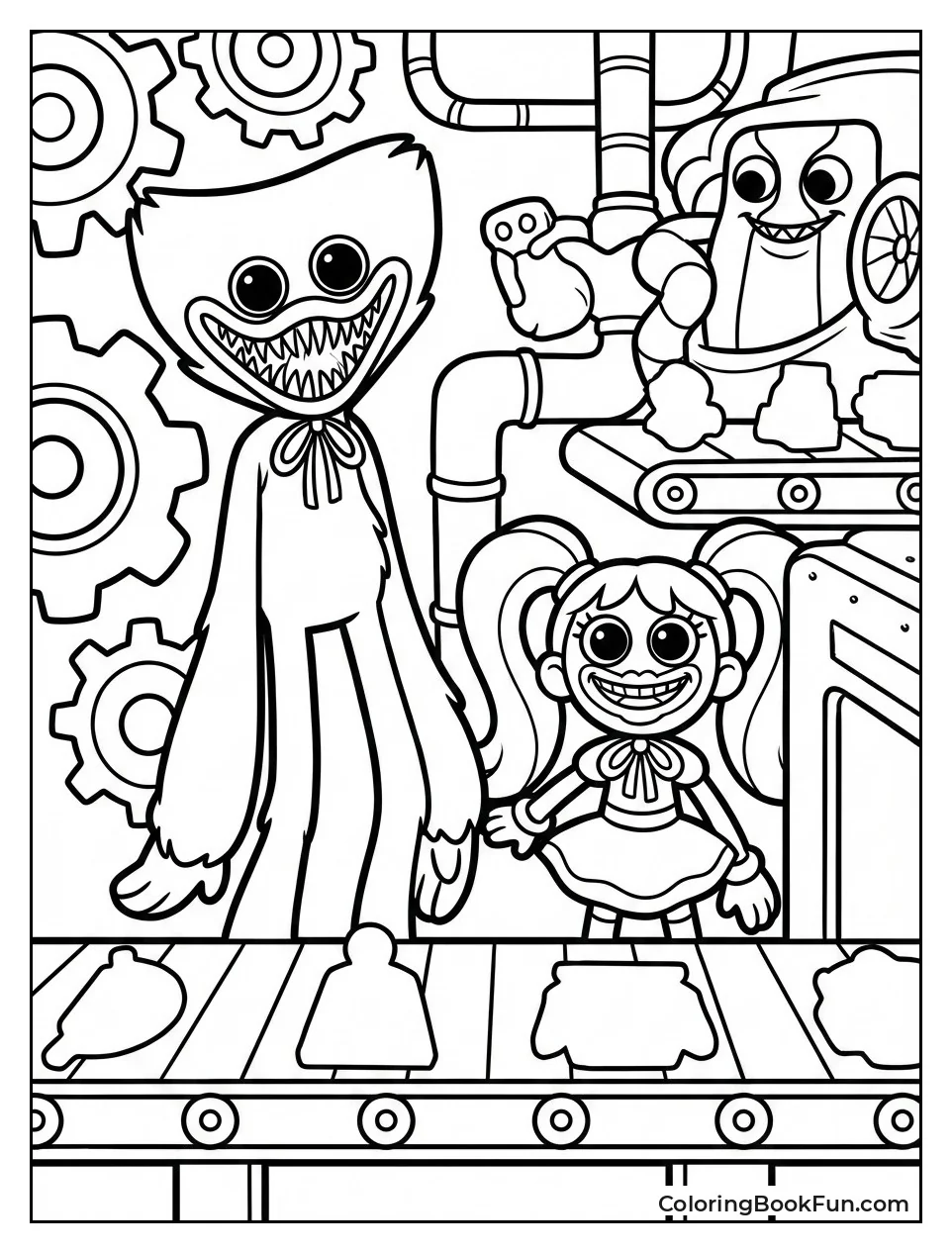 Nightmare Poppy Playtime Monsters