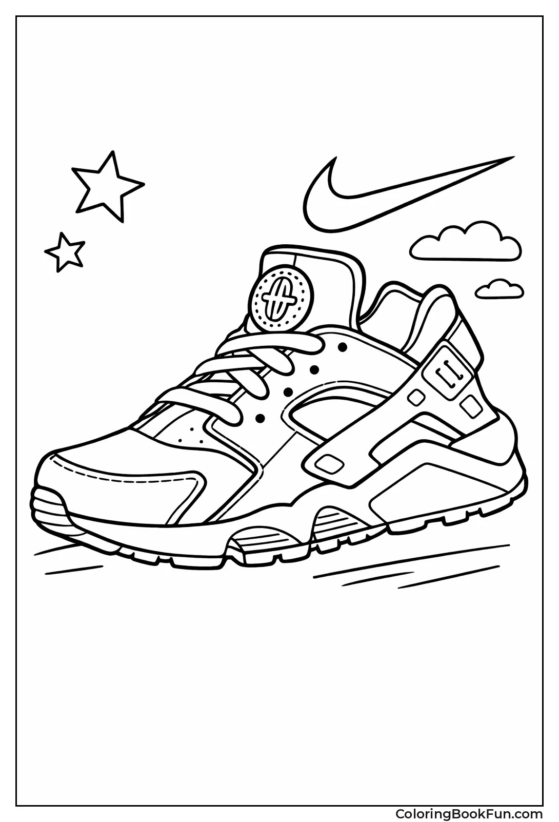 Air Huarache with Bootie