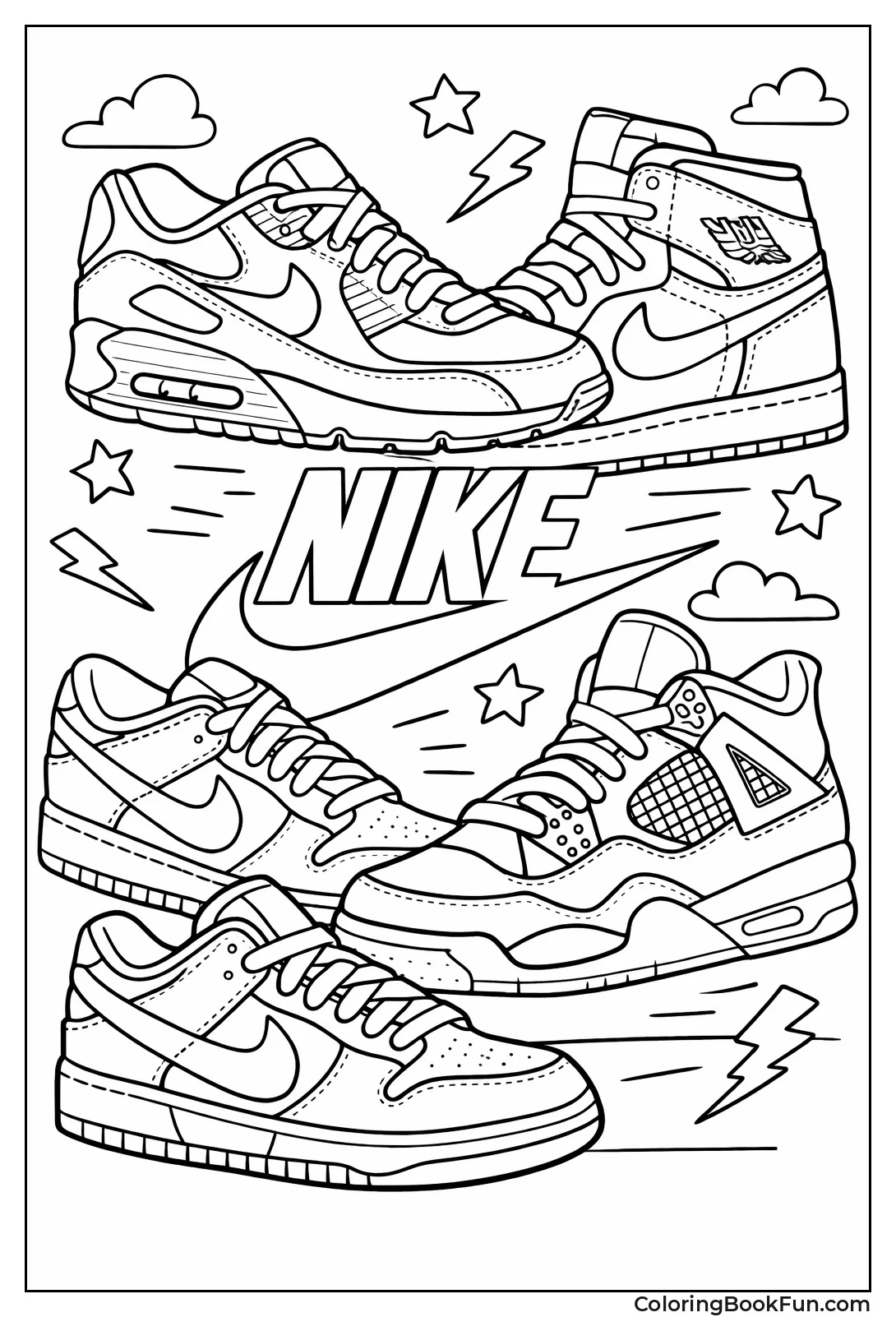 Sneaker Models Collage