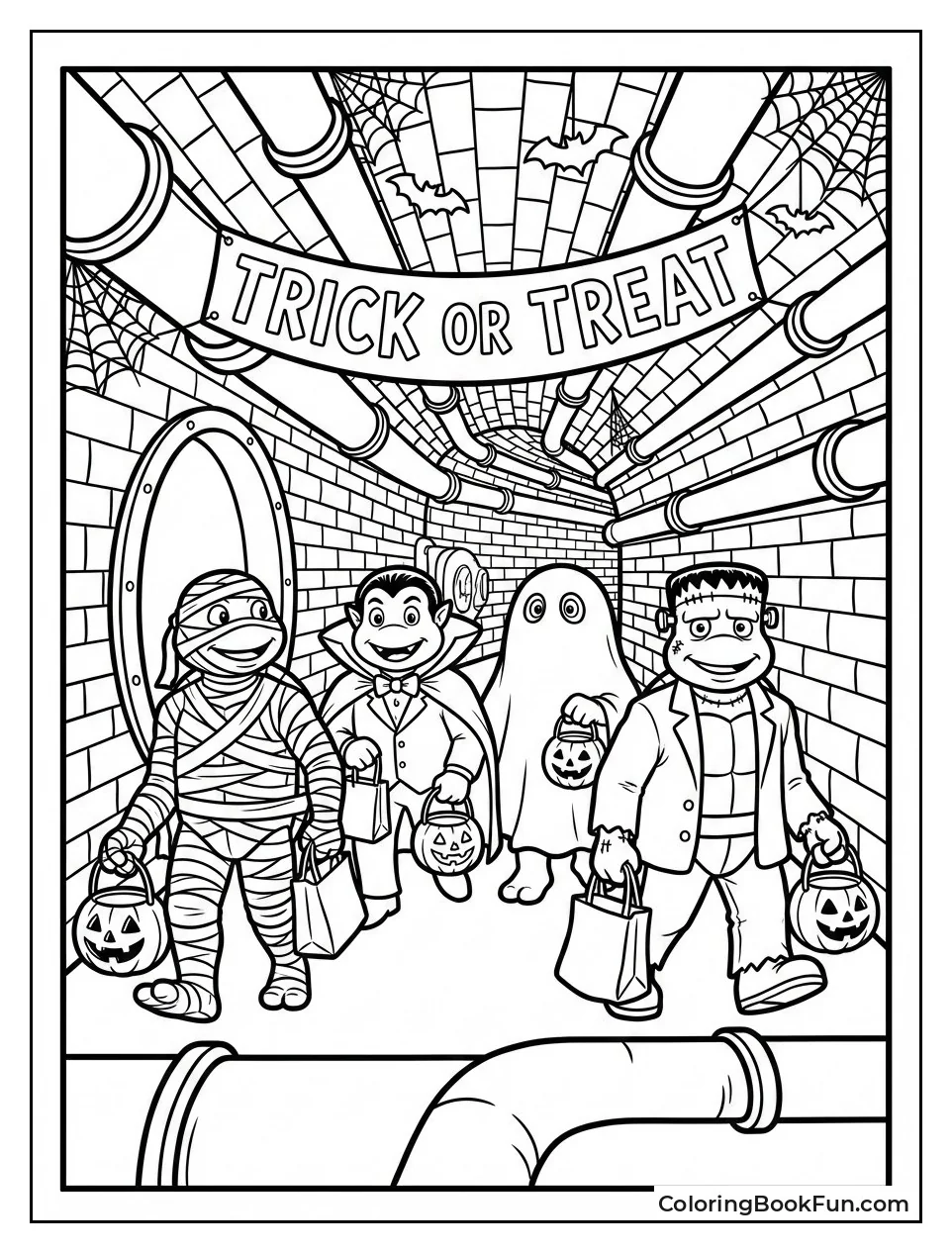 Turtles Trick or Treat