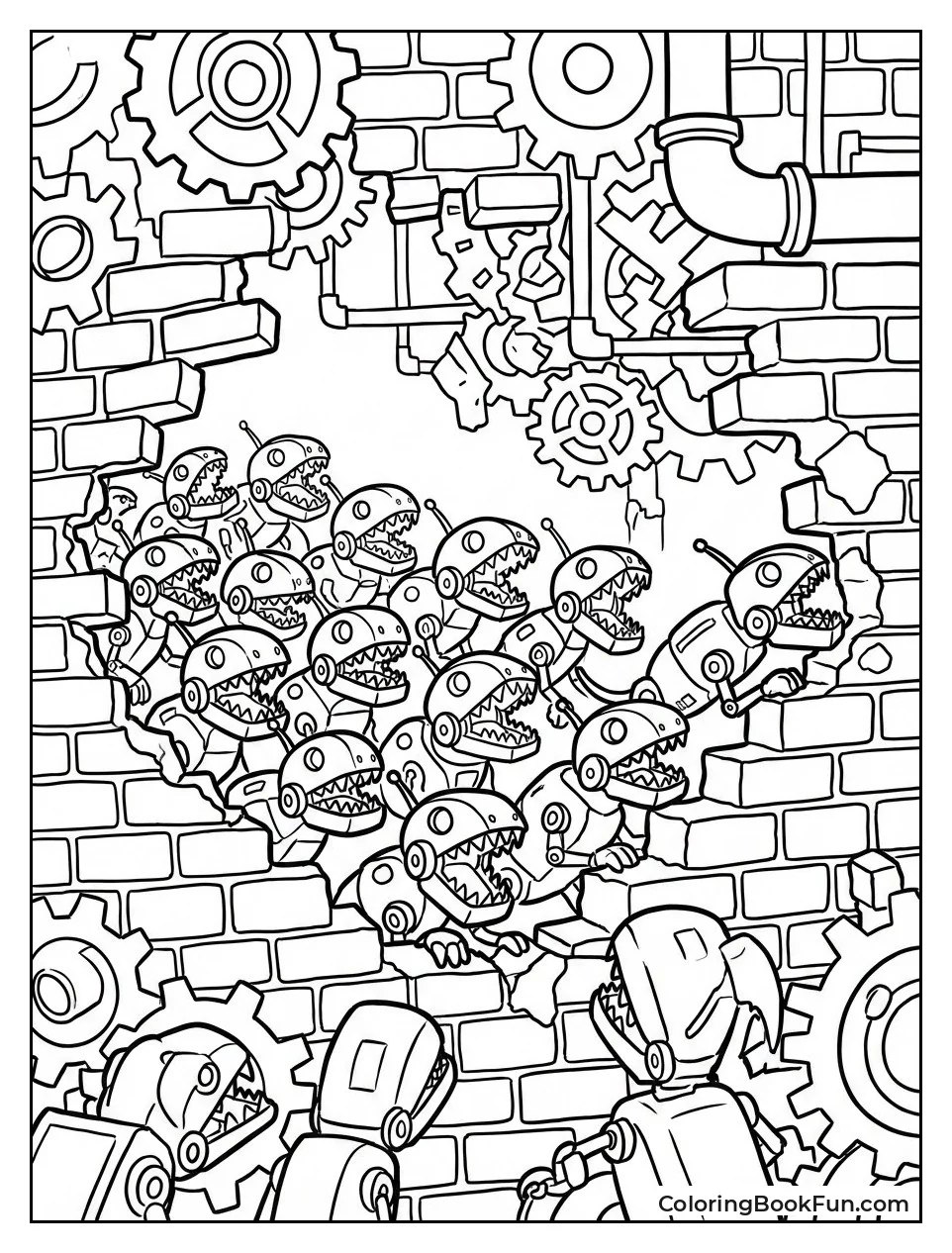 Mousers Chew Sewer Walls