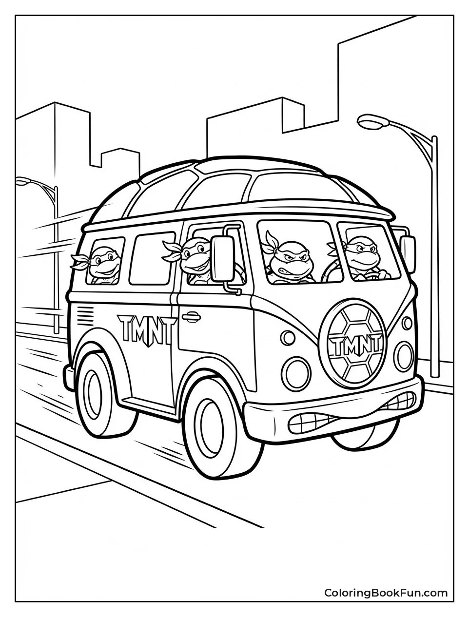 Party Wagon Street Chase