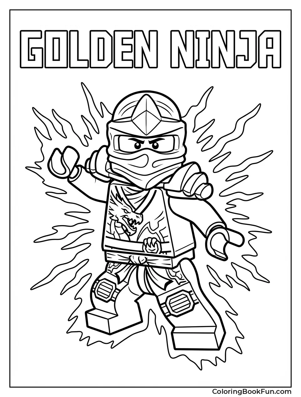 Golden Lloyd Radiates Power