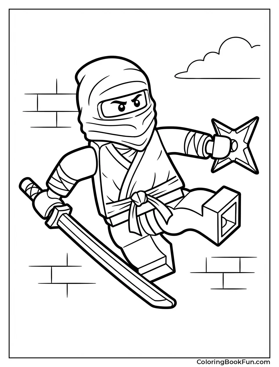 Lego Ninja Leaps High