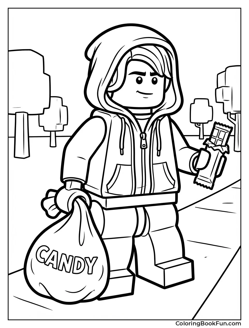 Little Lloyd Holds Candy