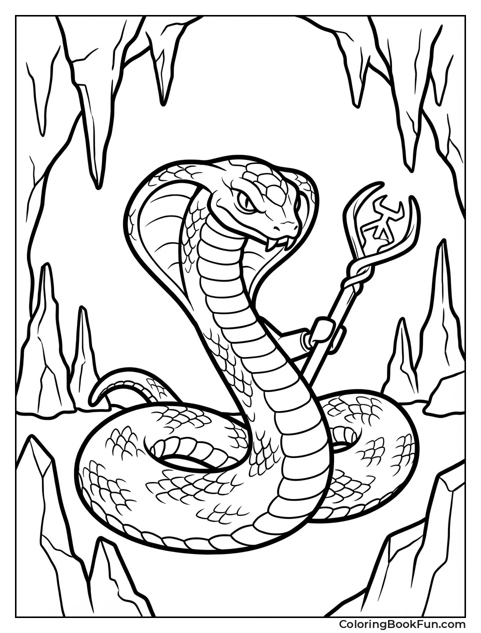 Pythor Coils in Cave