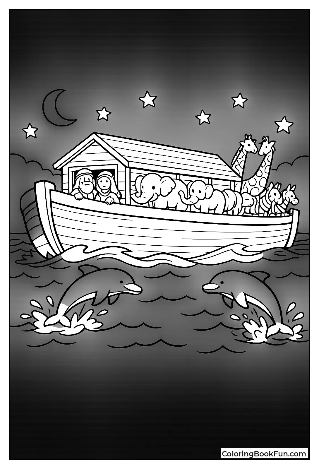 Ark Glides Calm Waters