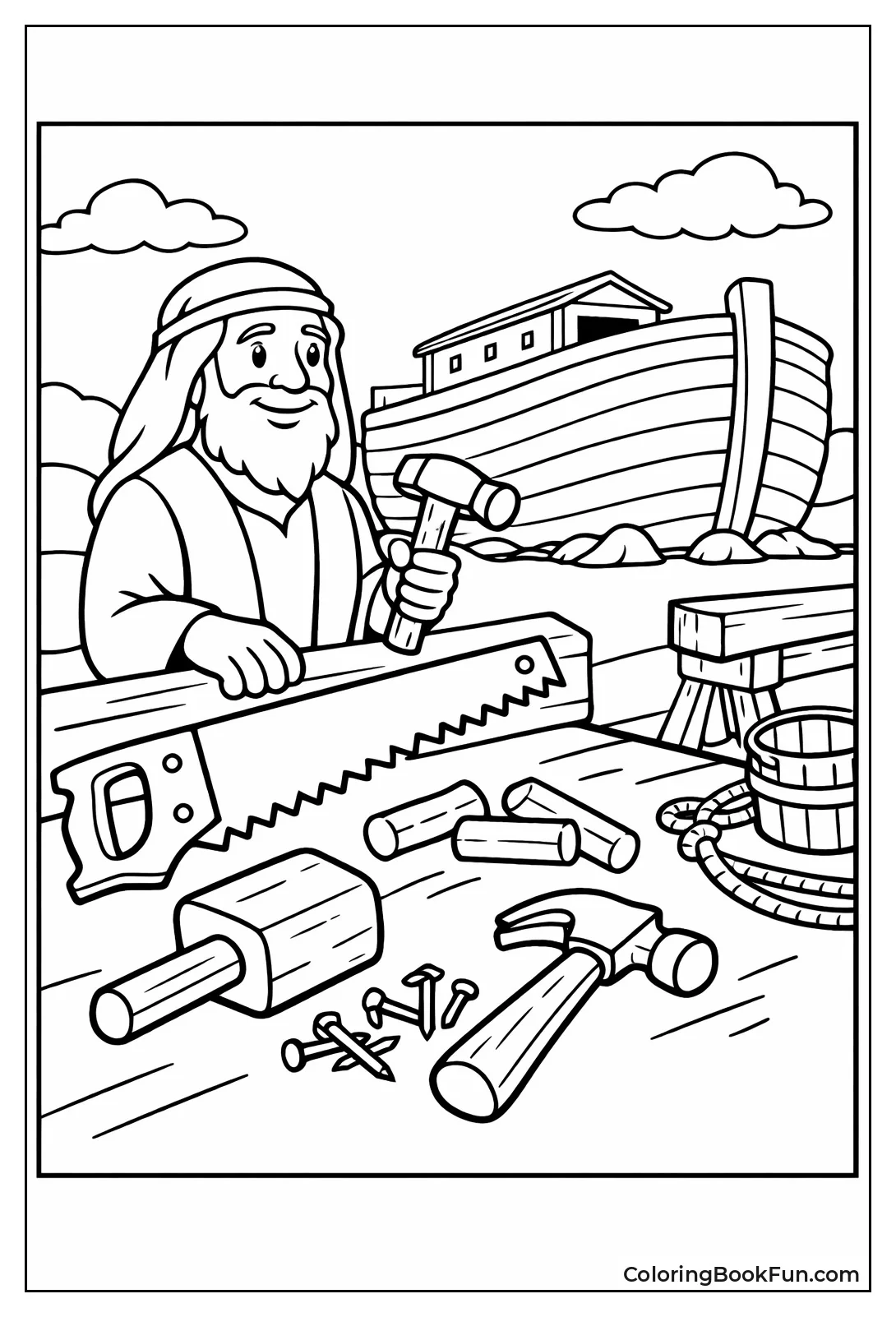 Noah's Hammer and Saw