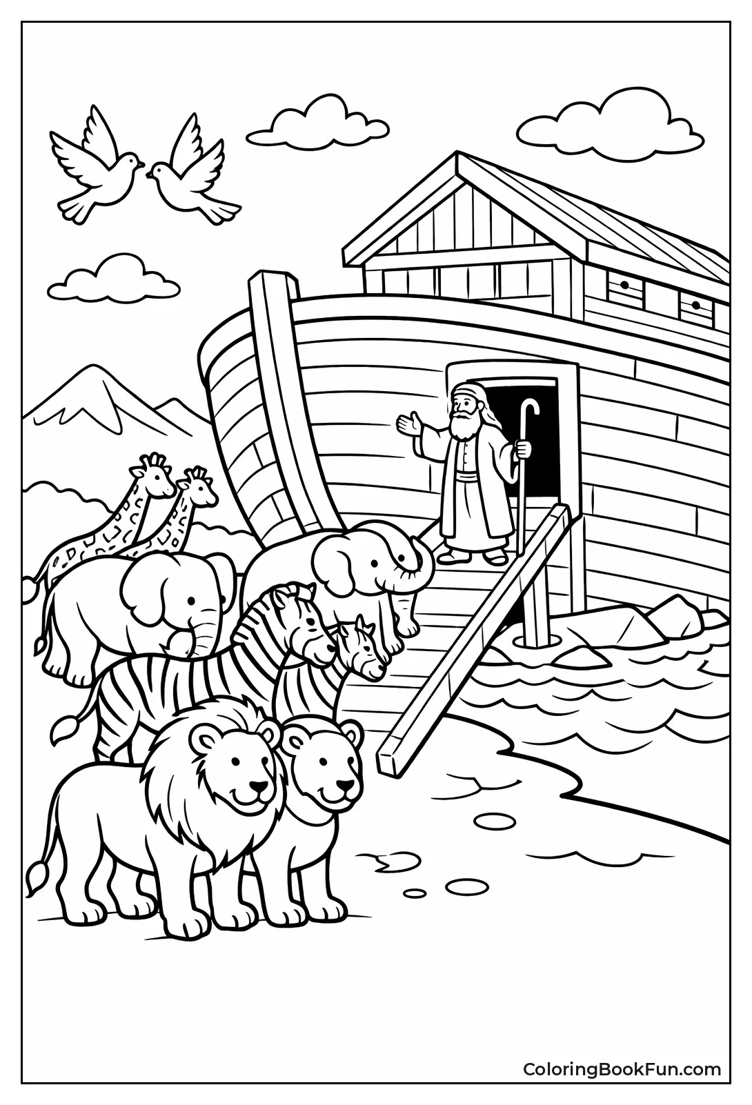 Pairs Line Up Patiently