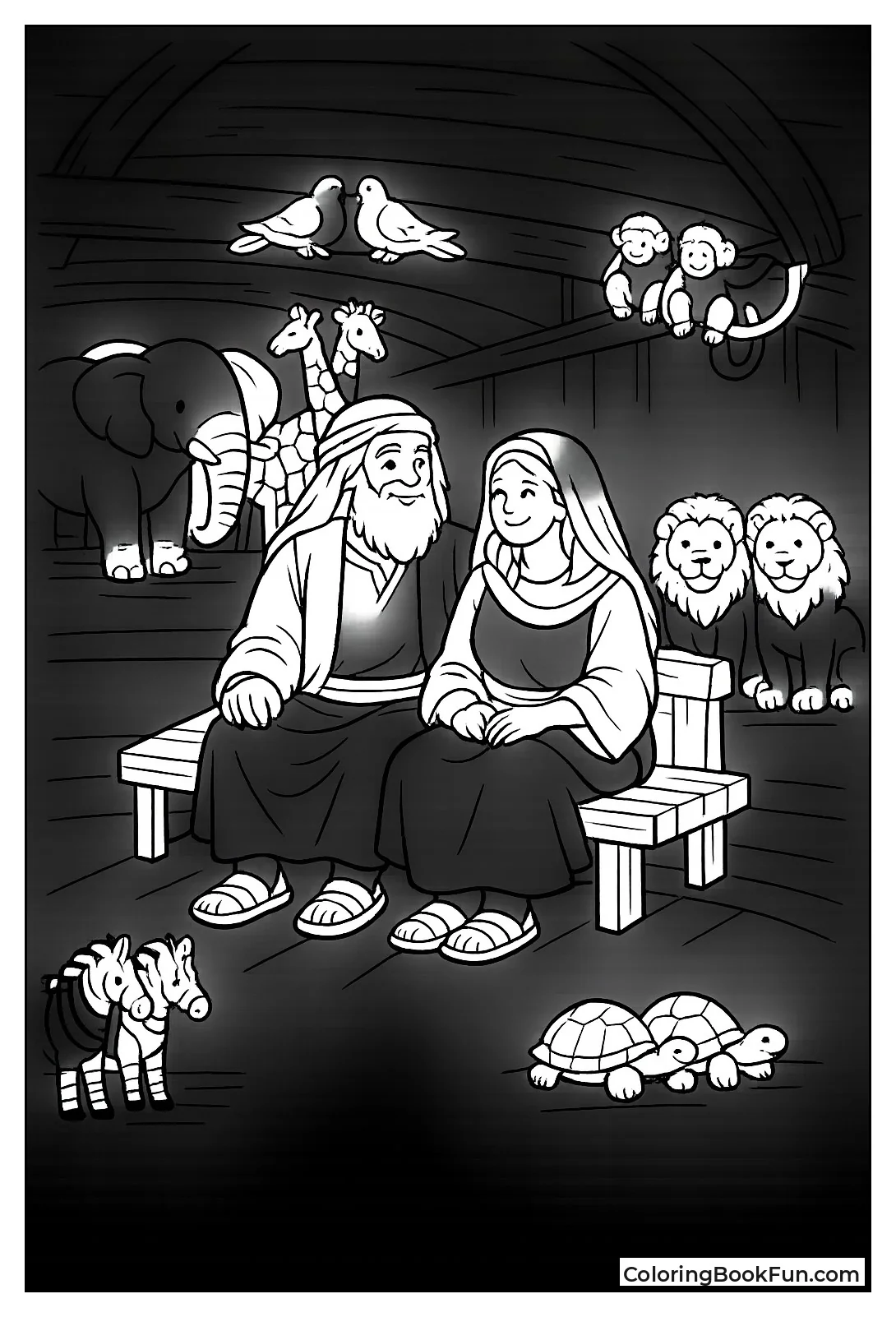 Noah Waits Calmly Inside