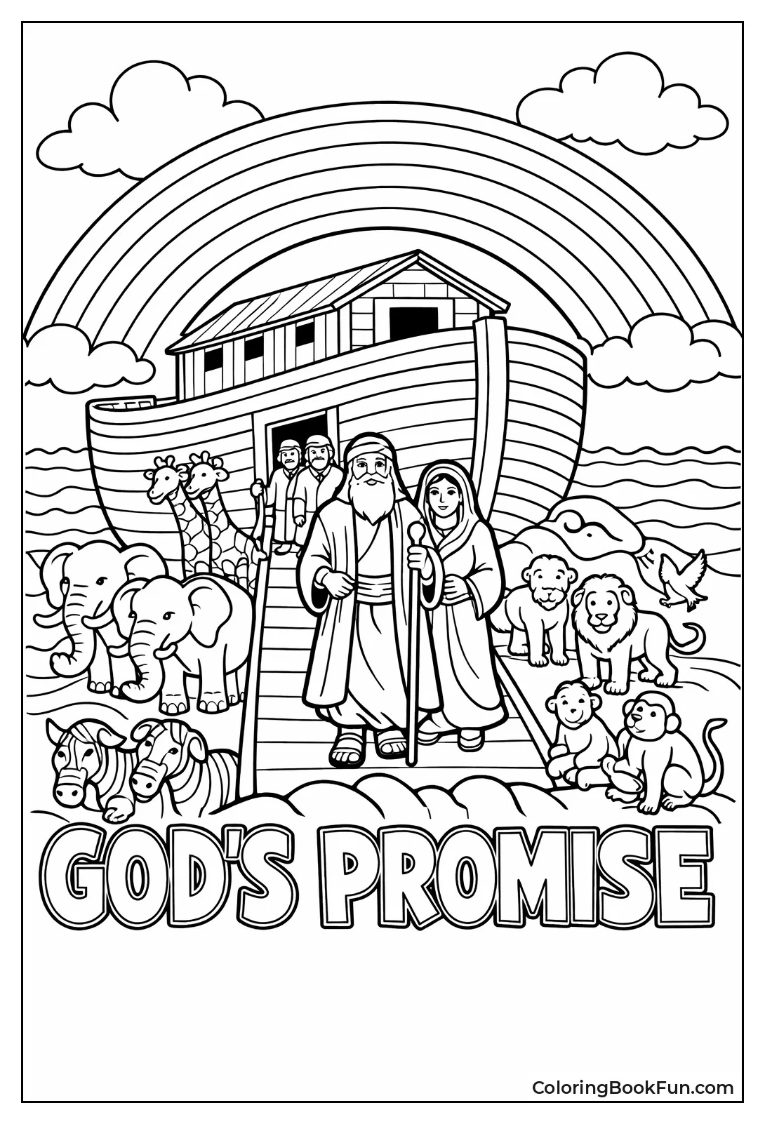 Rainbow over Happy Ark