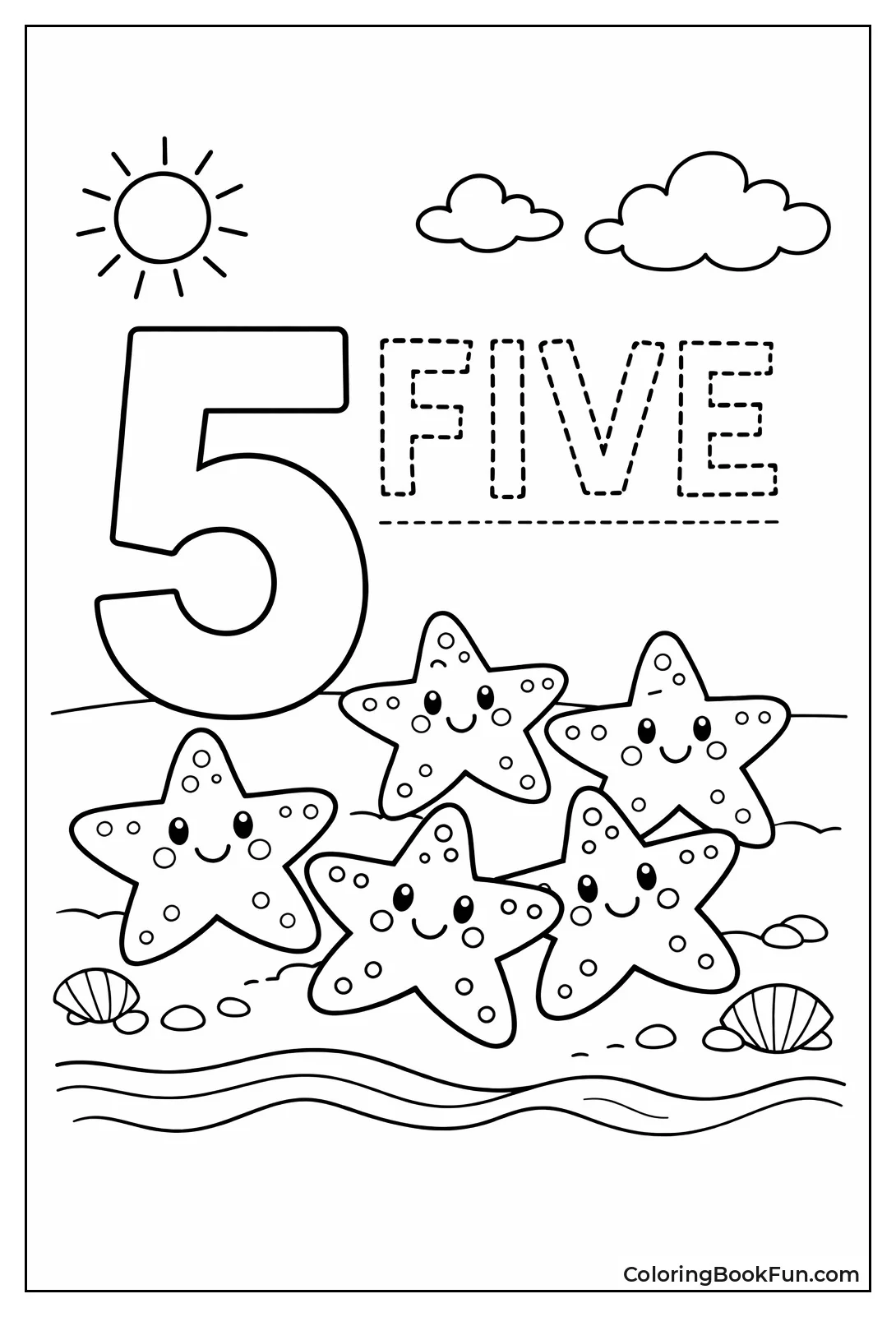 Trace Number Words Like Five
