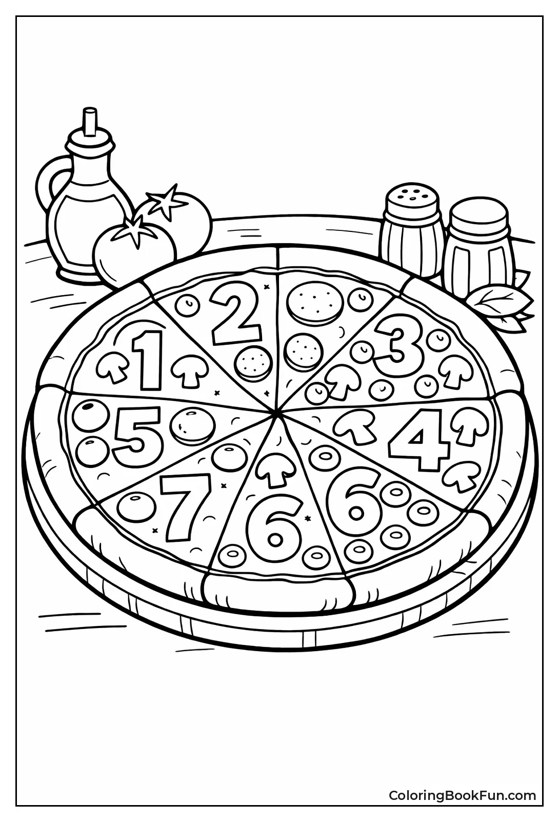 Pizza Slices for Counting