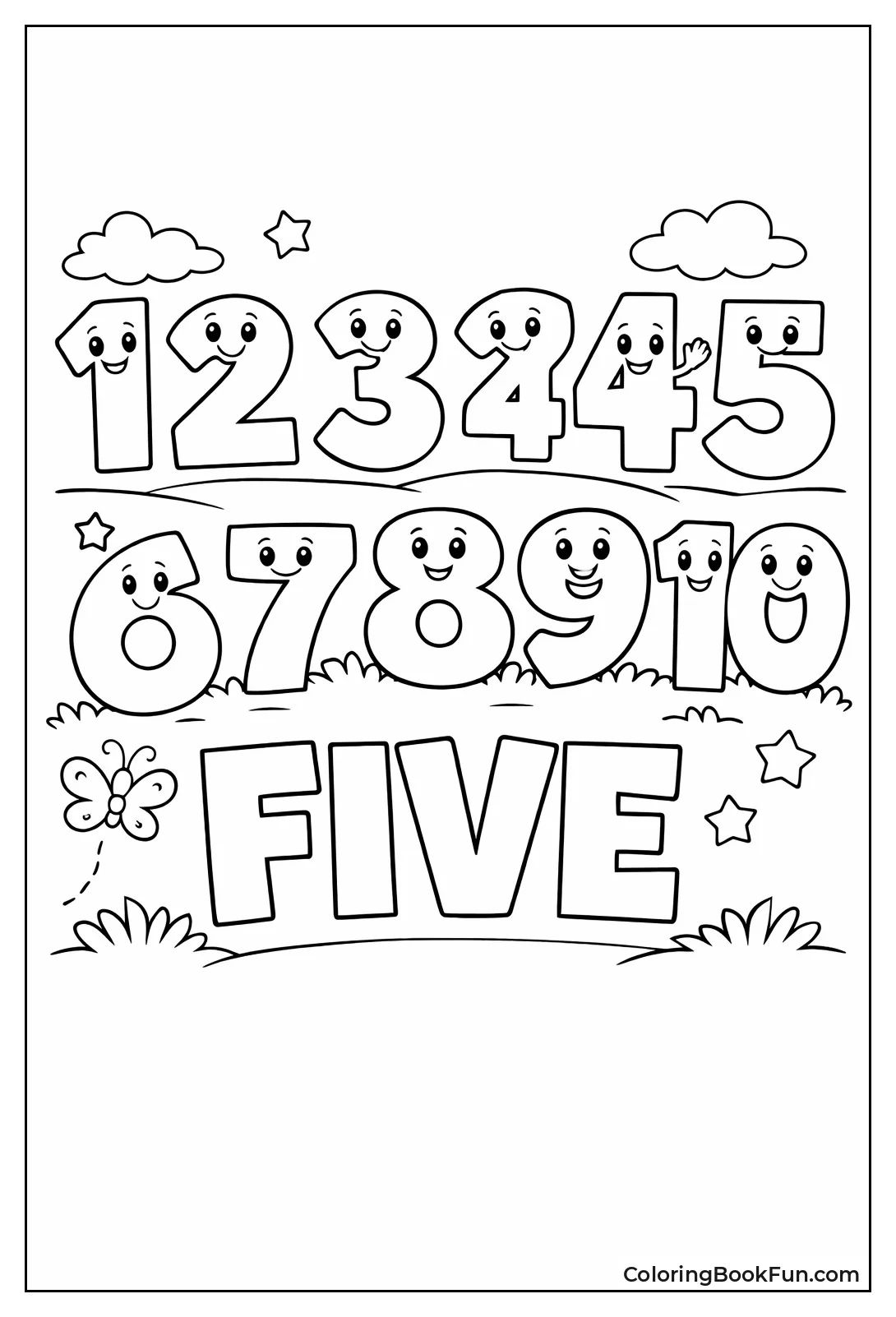 Smiling Faces on Happy Numbers