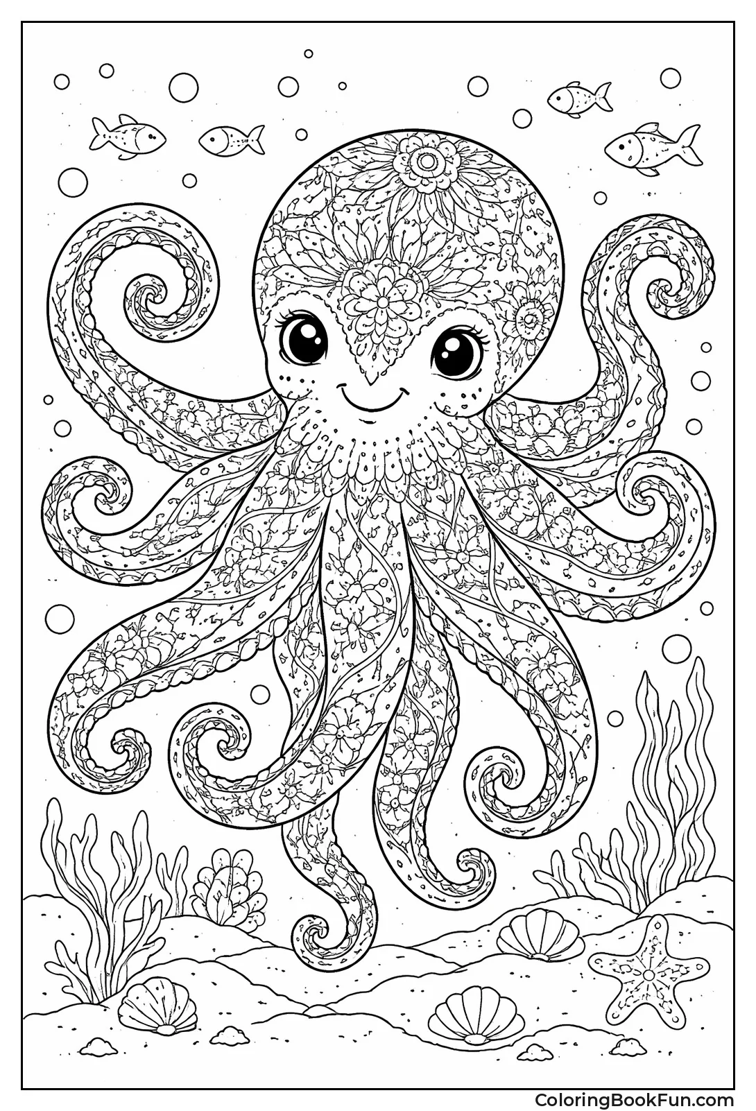 Patterned Artistic Tentacles