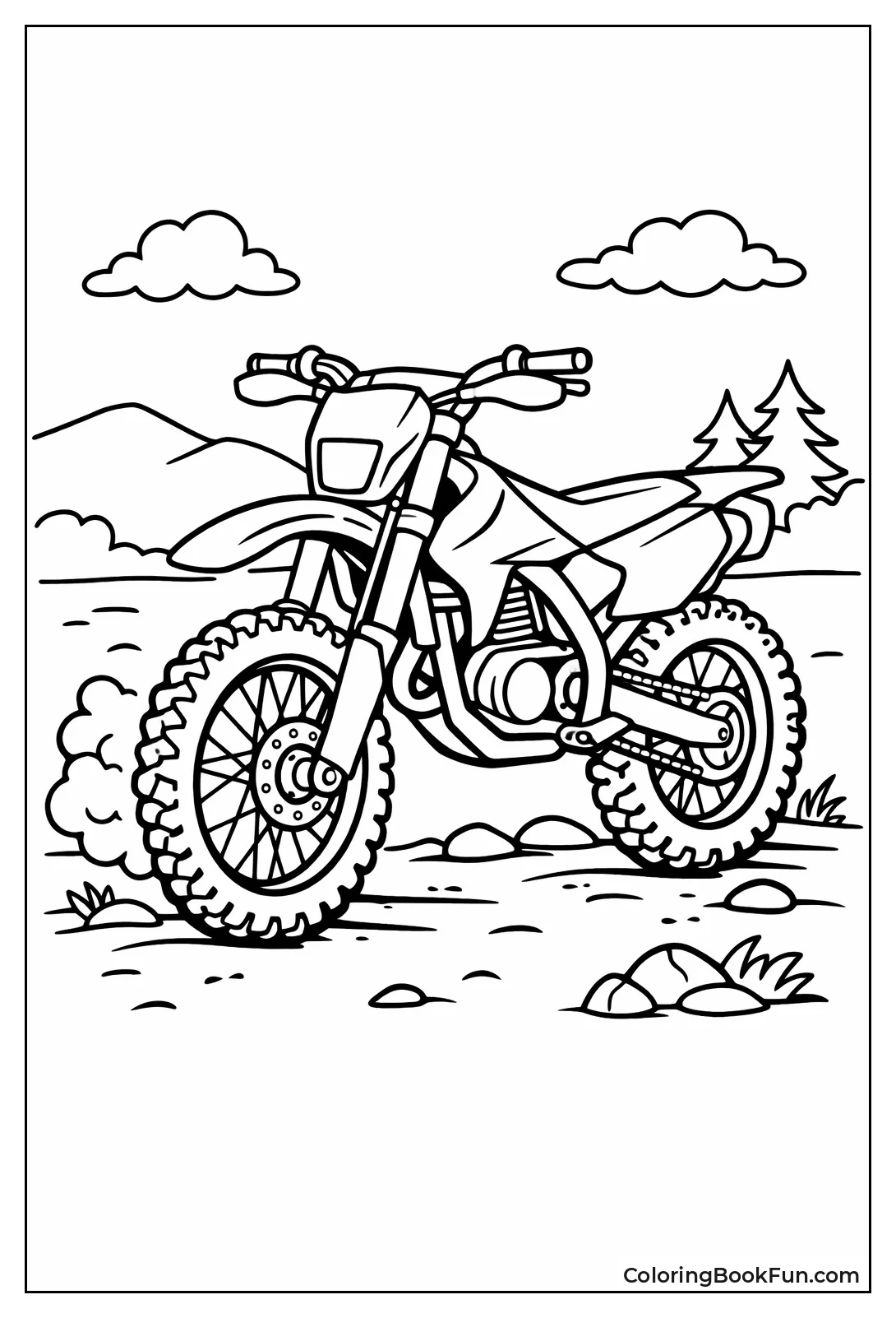 Off Road Adventure Bike