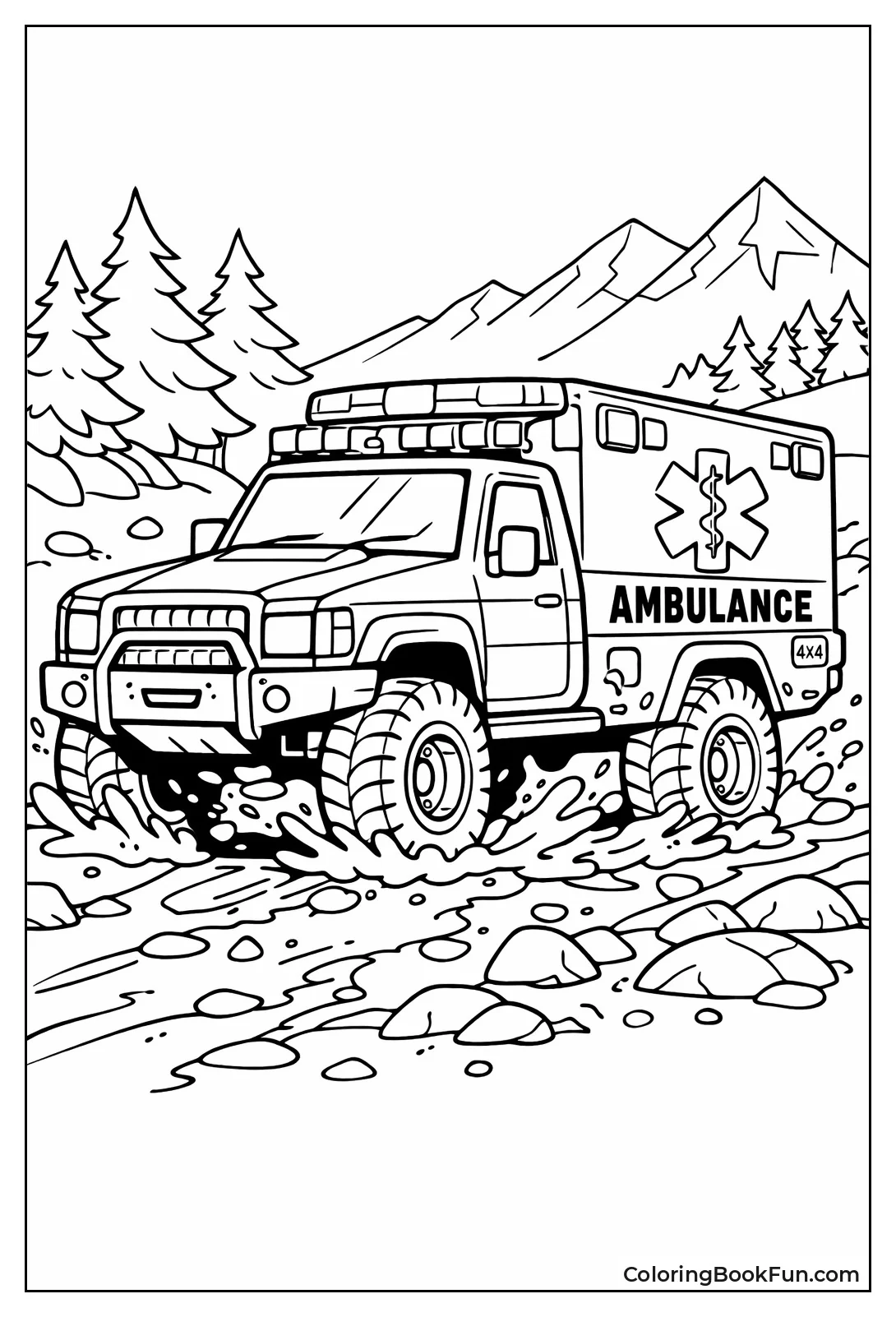 Off-Road Rescue Ambulance
