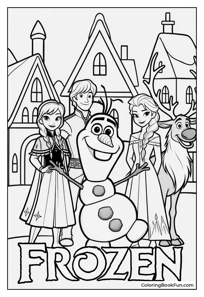 Frozen Family Gathering