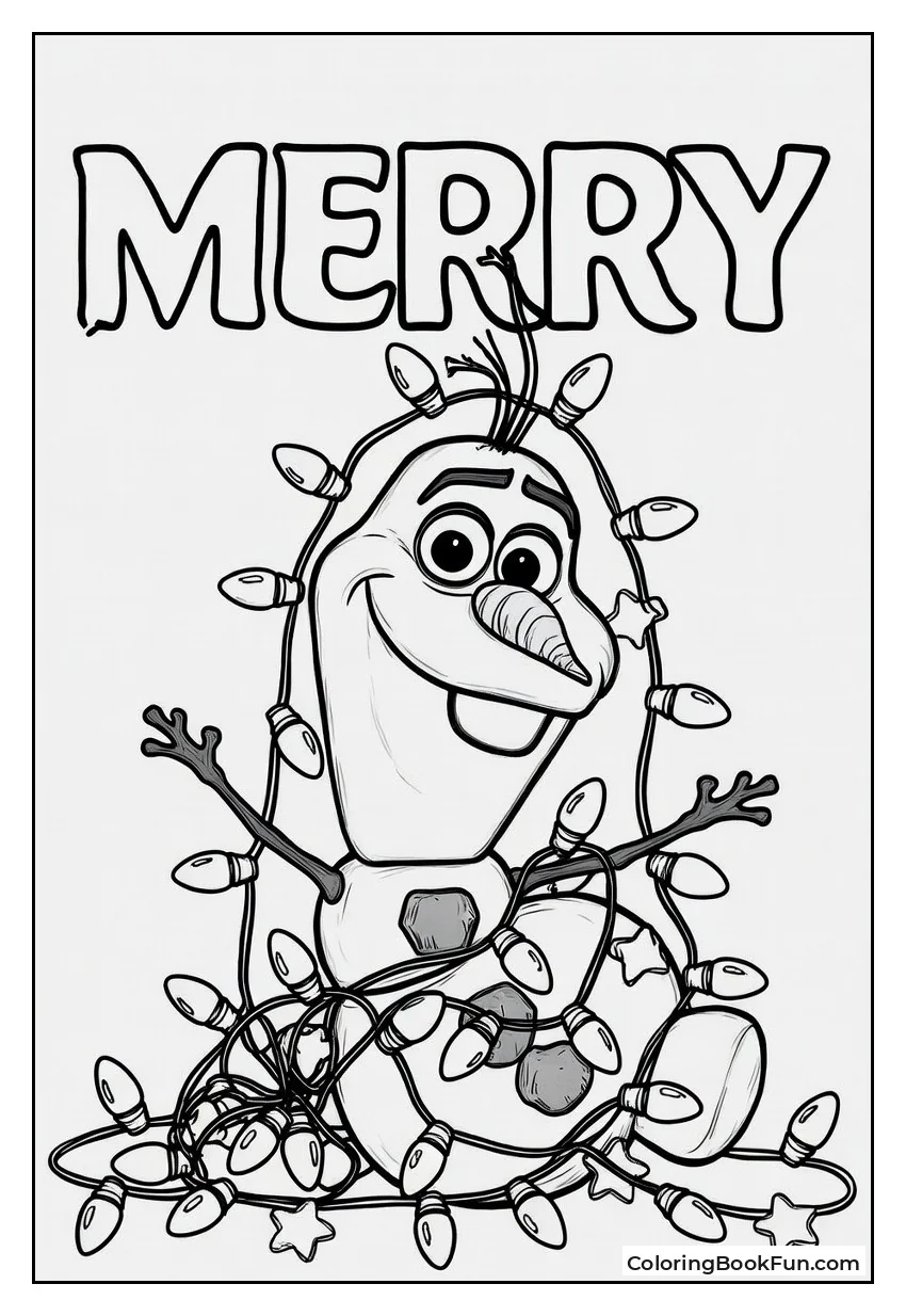 Holiday Lights Tangle