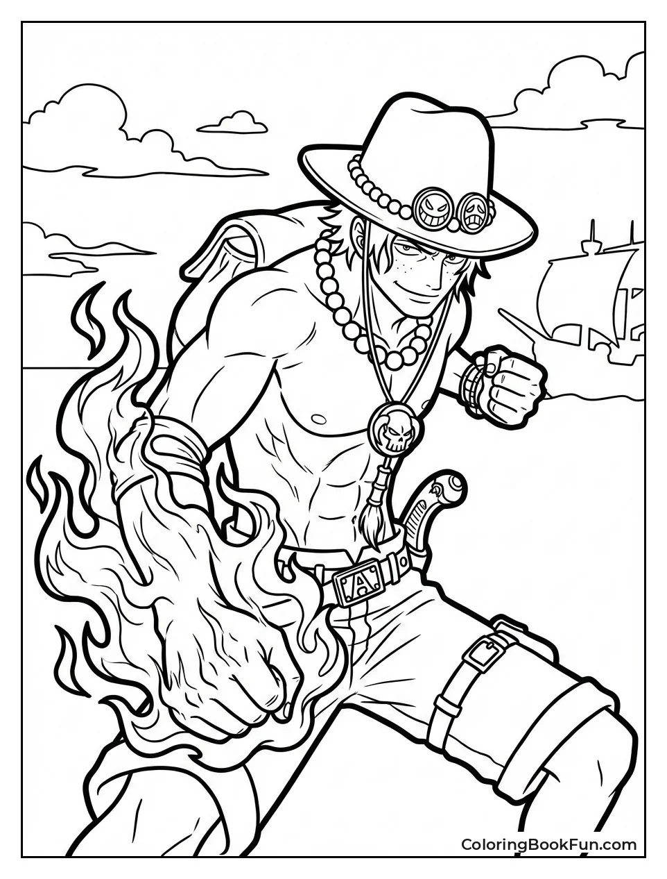 Ace Fires Fist Attack