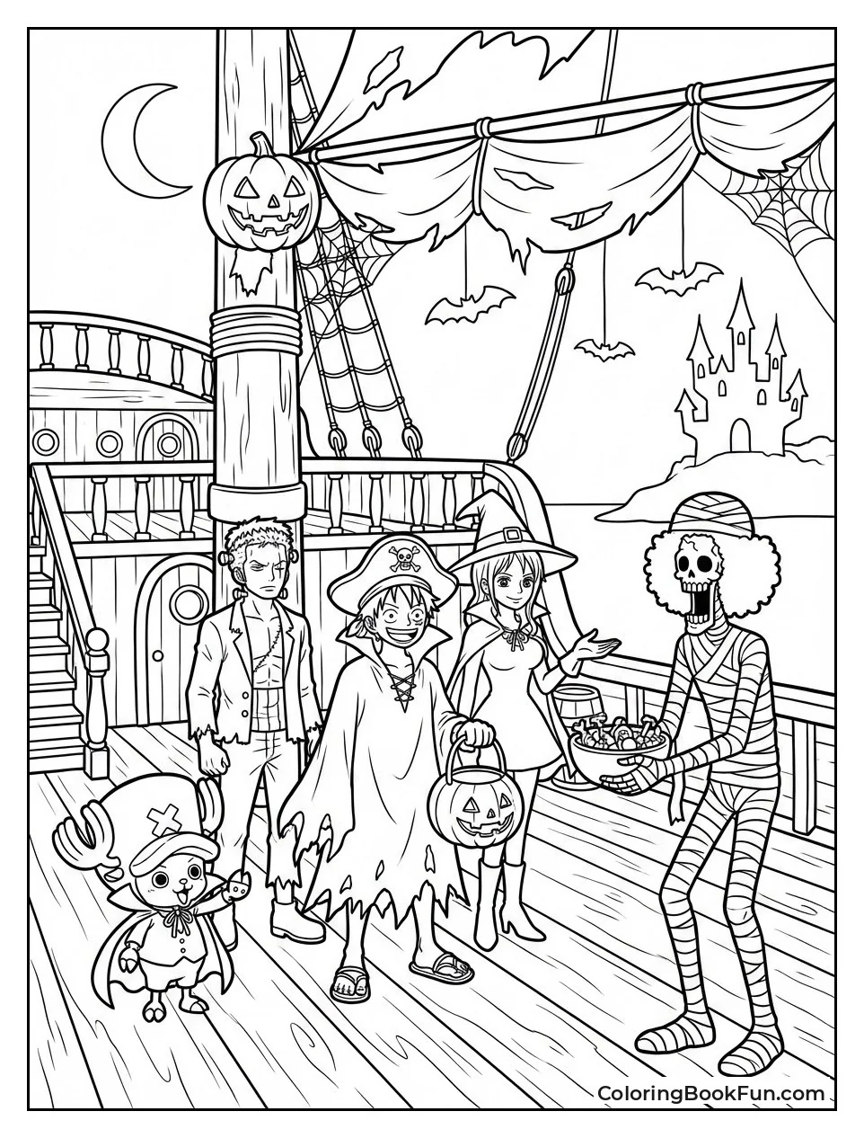 Pirates Trick-or-Treat Spooky