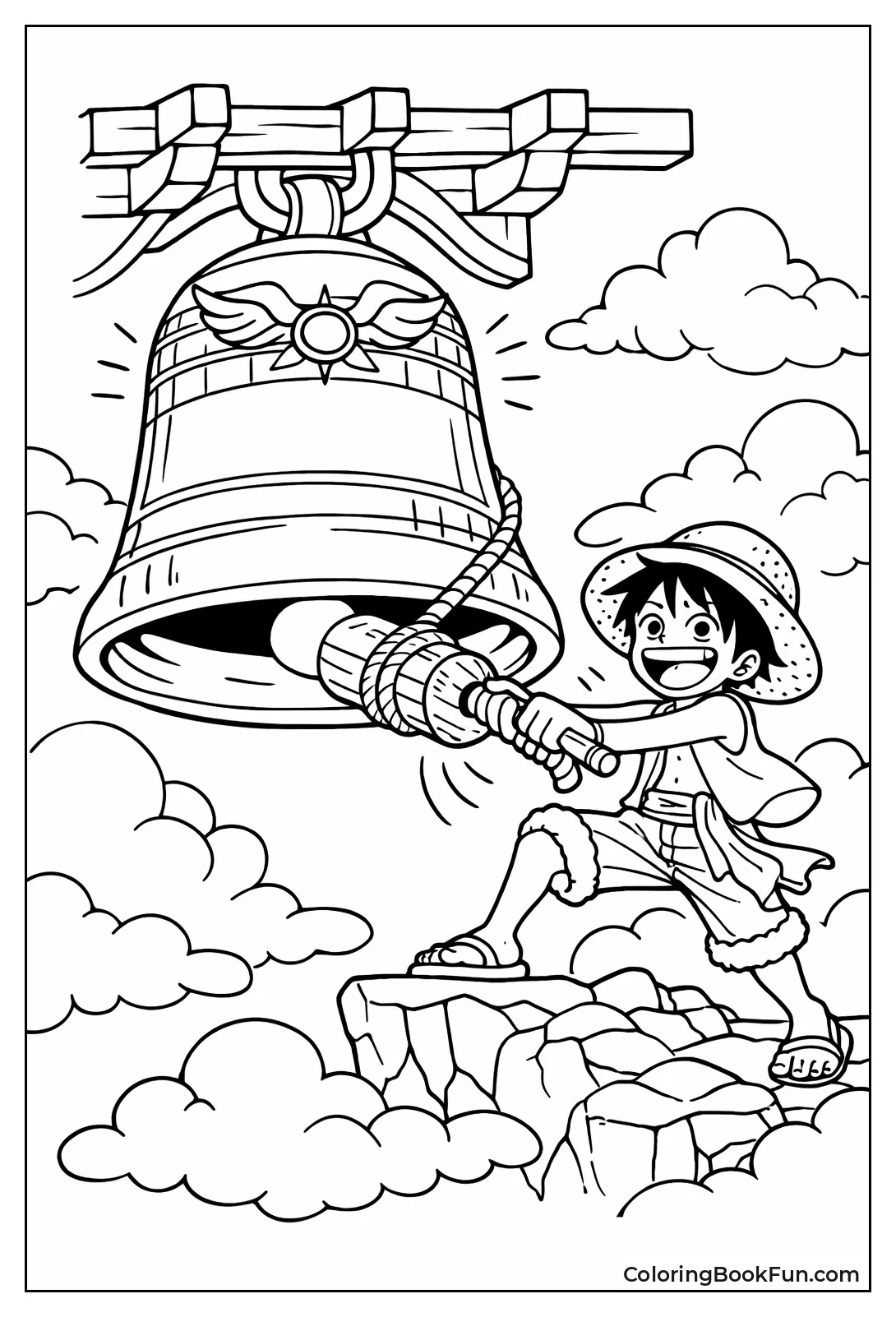 Luffy Rings Golden Bell