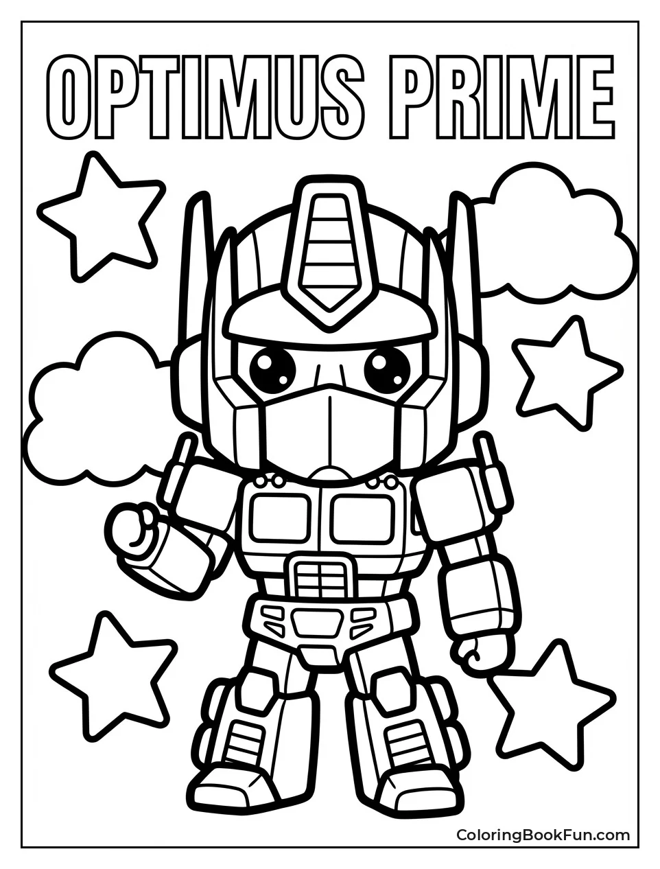 Cute Chibi Optimus Prime