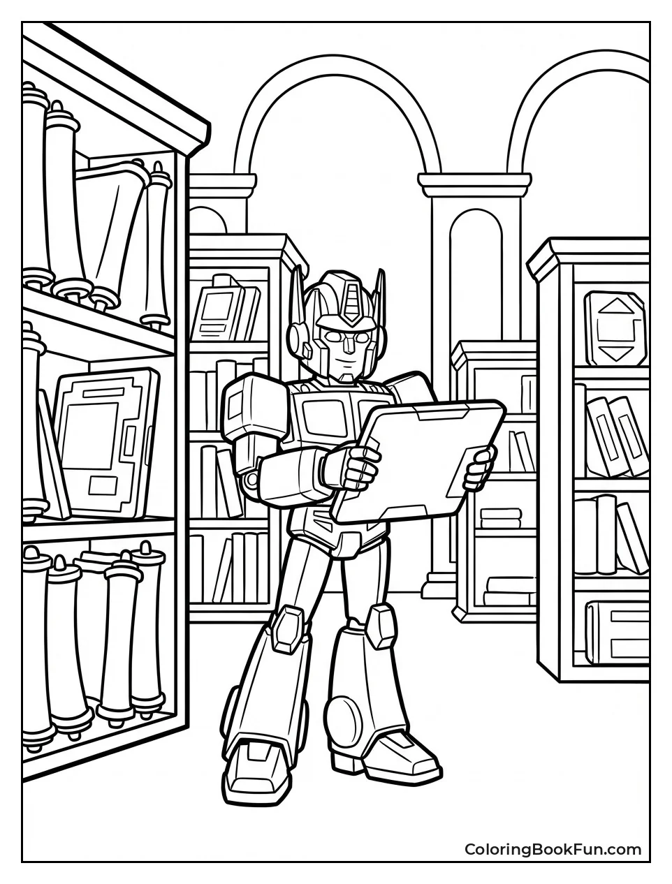 Orion Pax Reads Library