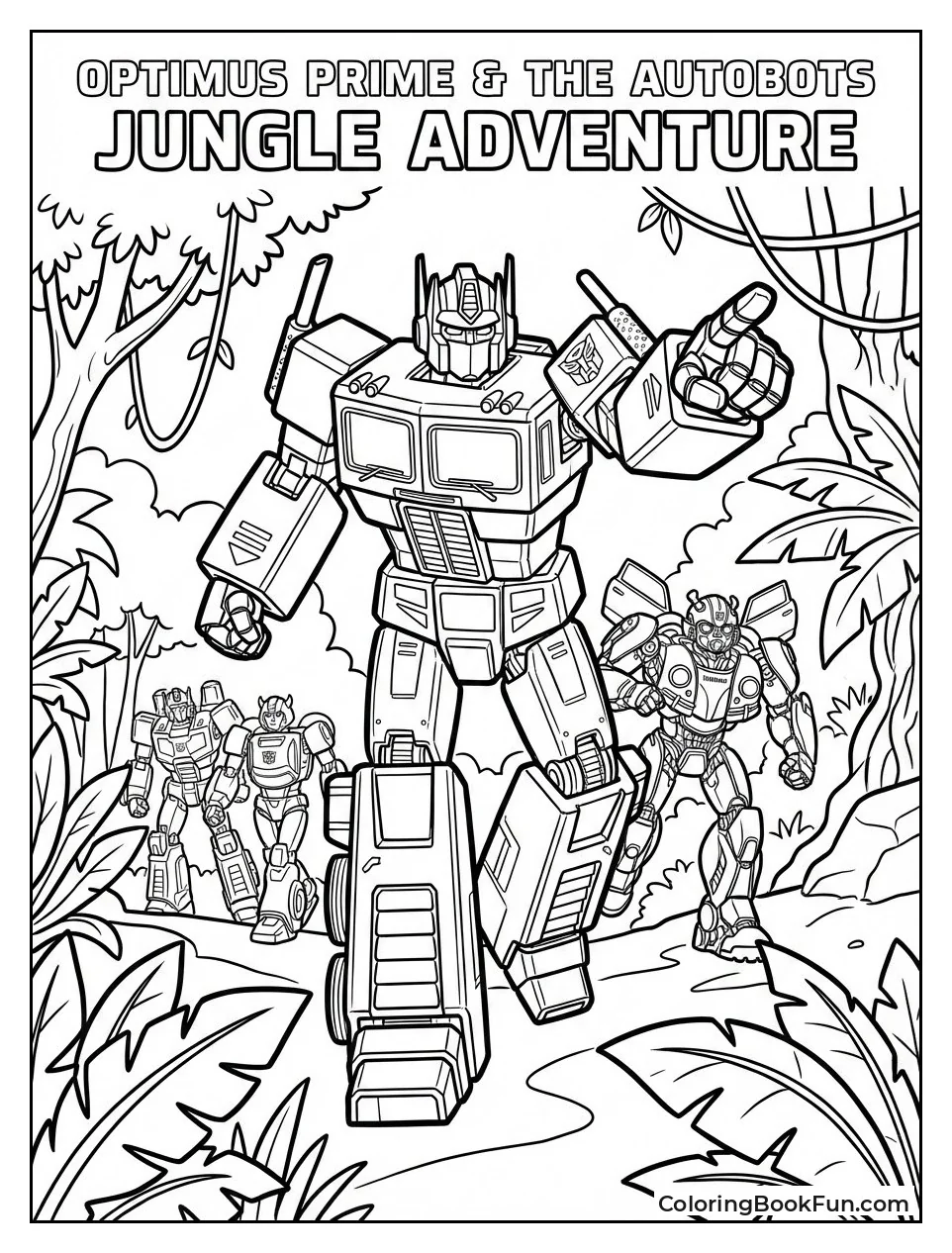 Beasts Optimus Leads Jungle