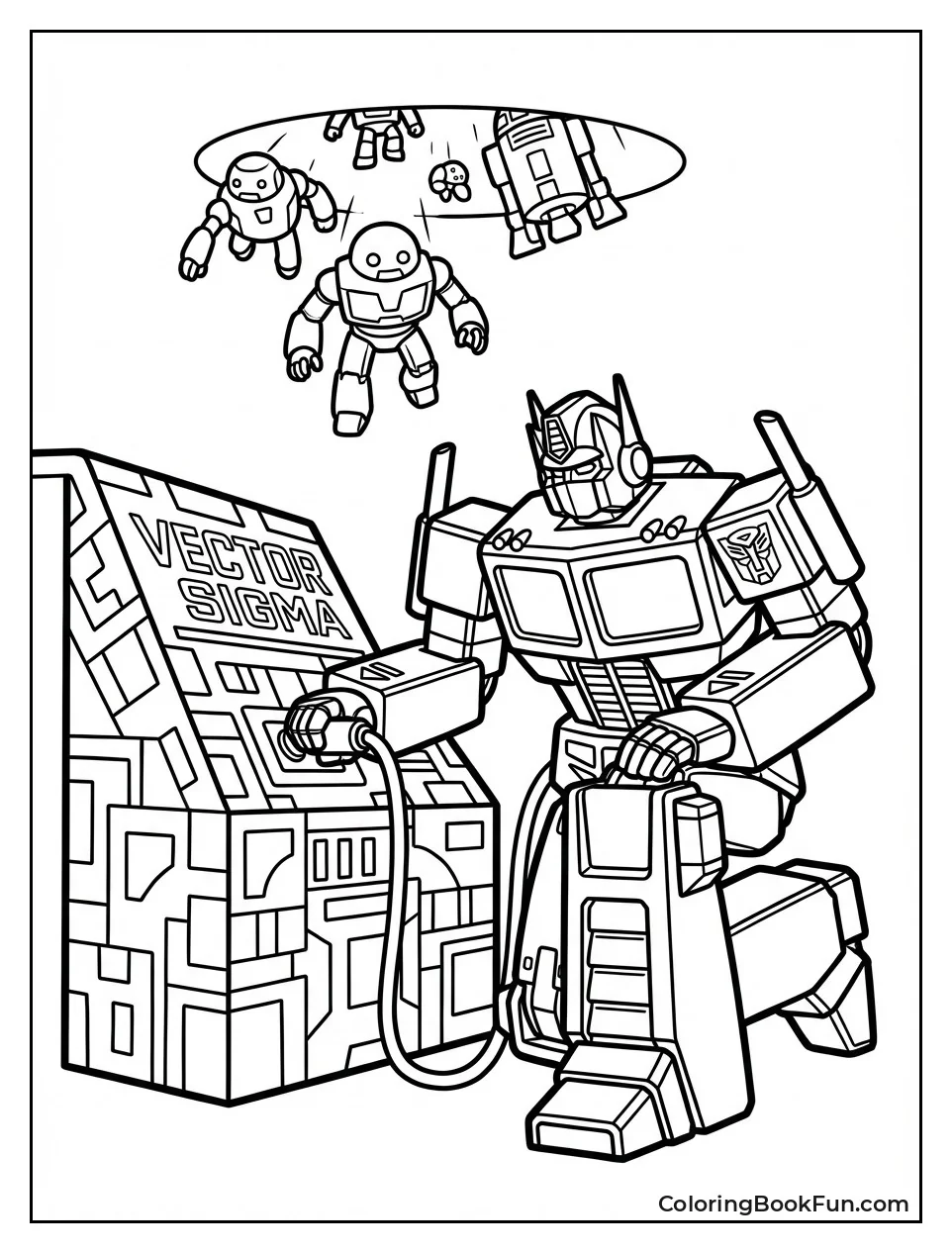 Optimus Plugs into Vector Sigma