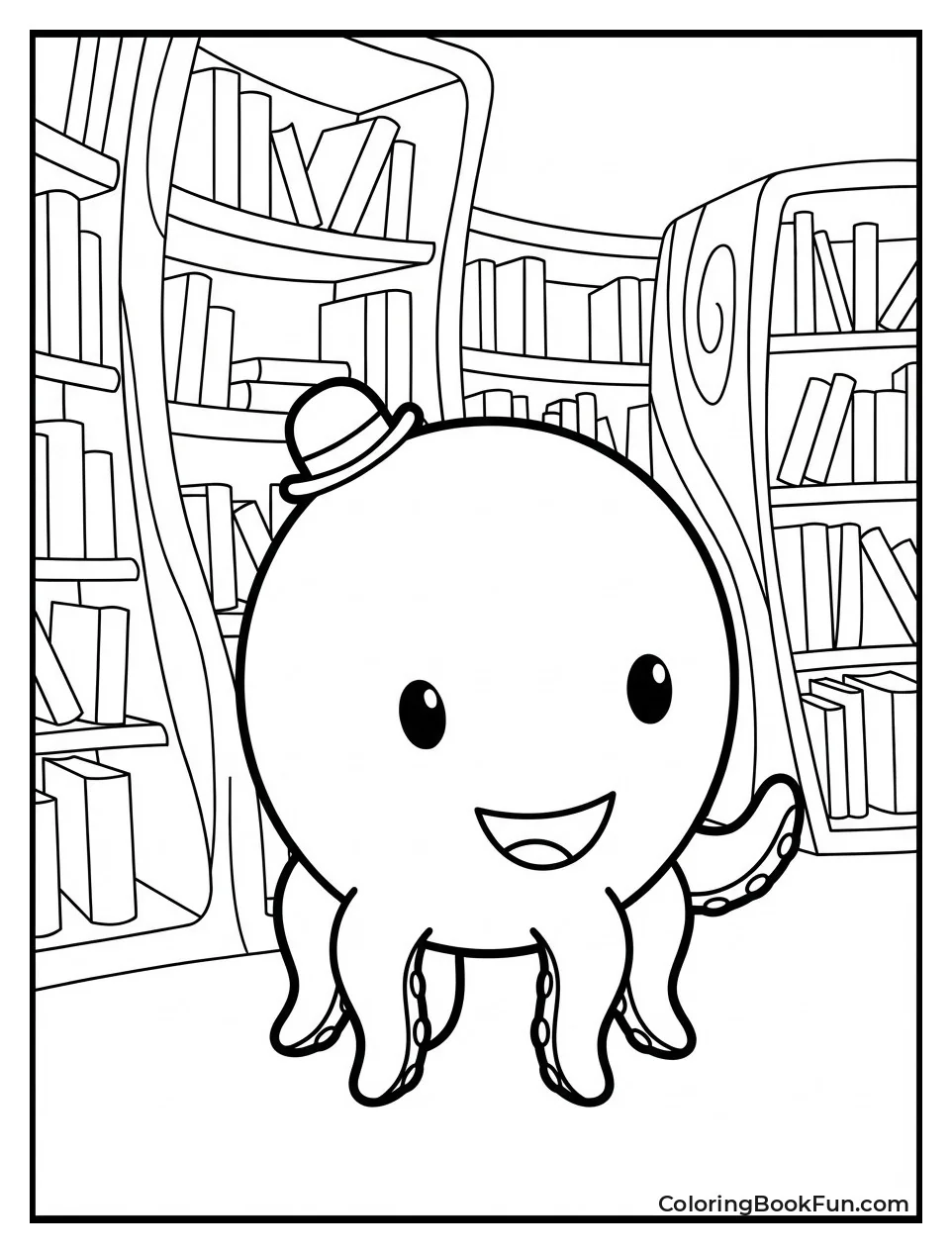 Oswald at City Library