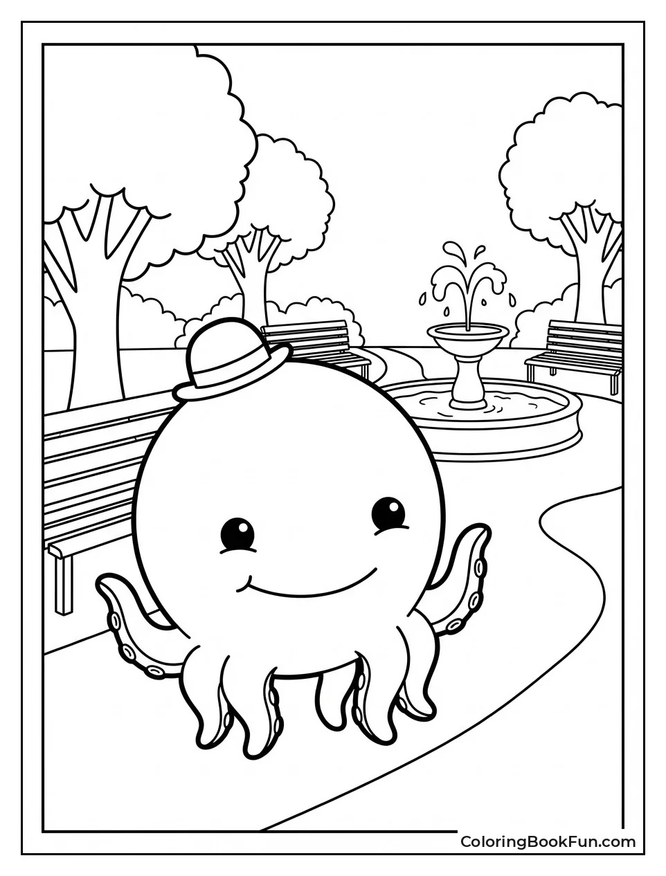 Strolling Big City Park