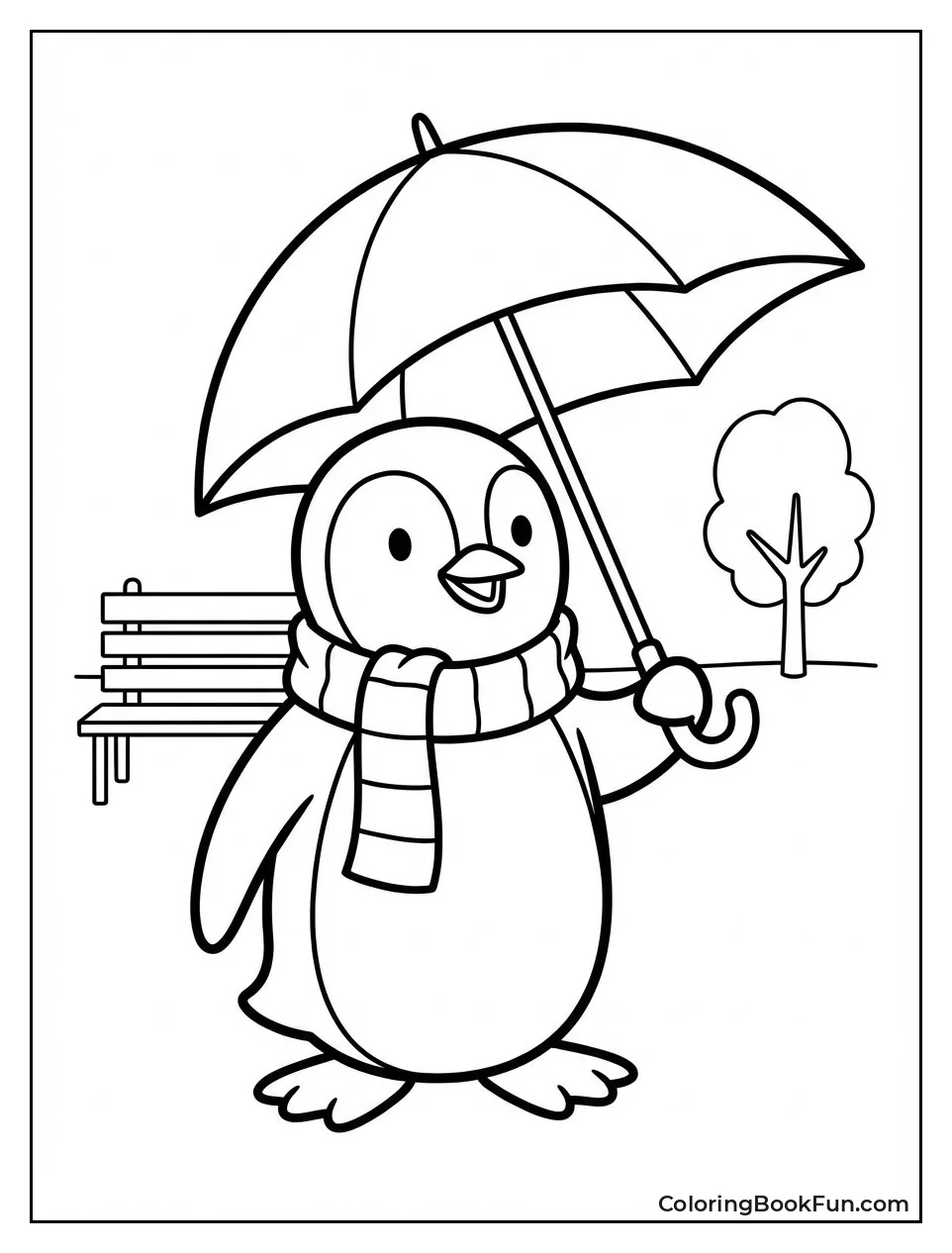 Henry Penguin with Scarf