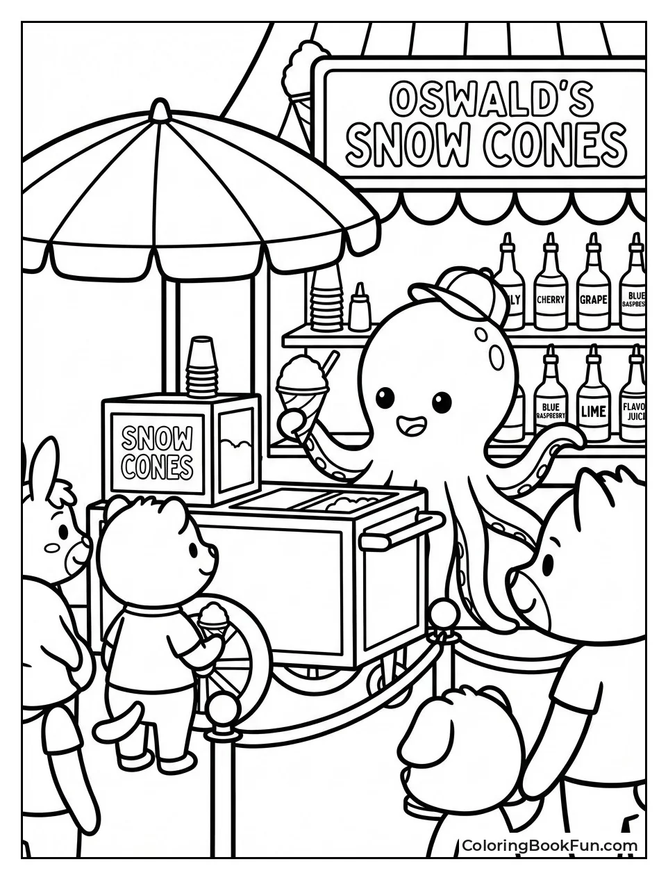 Johnny Scoops Snow Cones