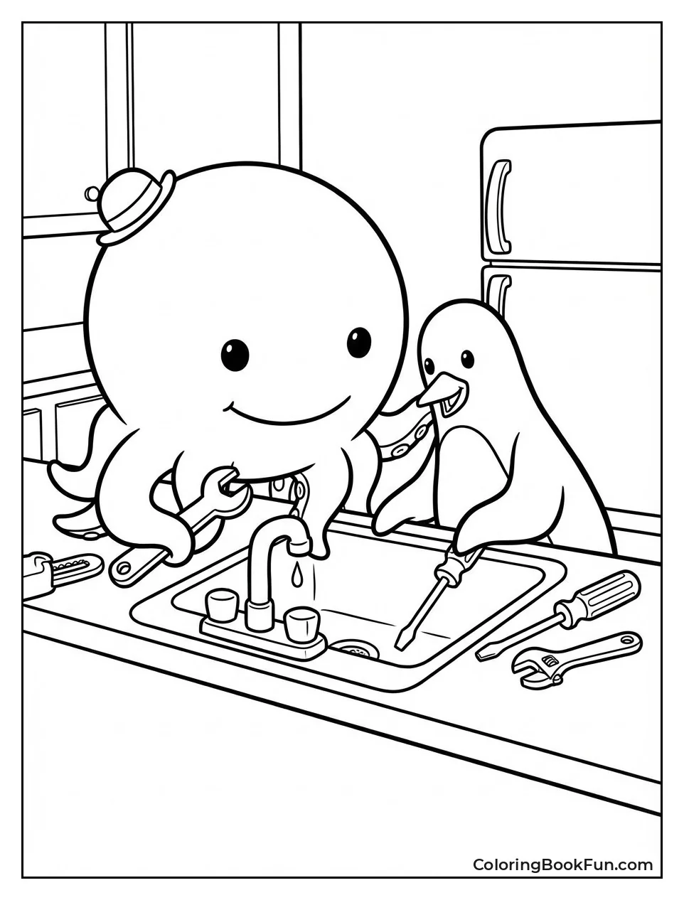 Fixing Leaky Kitchen Faucet