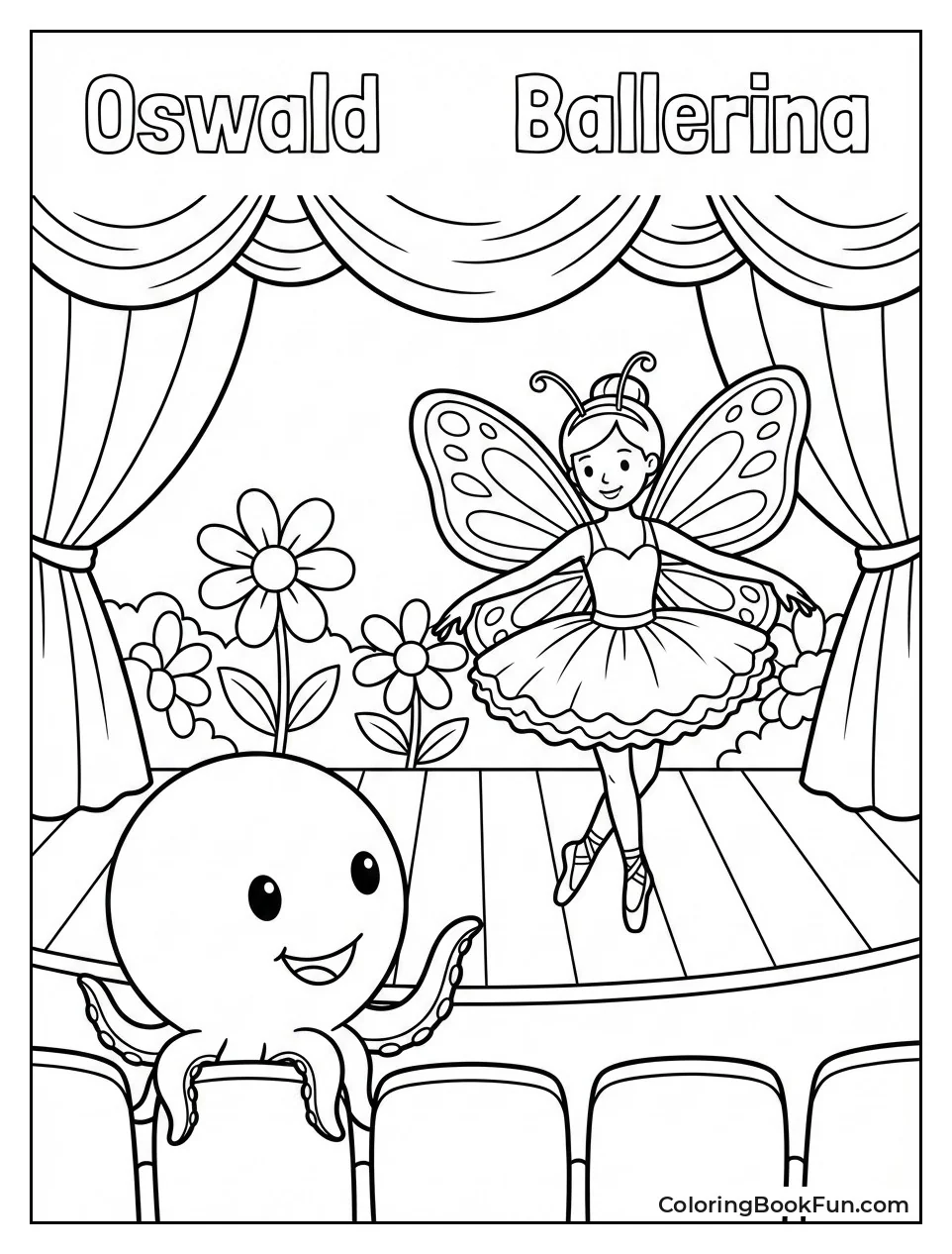 Butterfly Twirls in Tutu