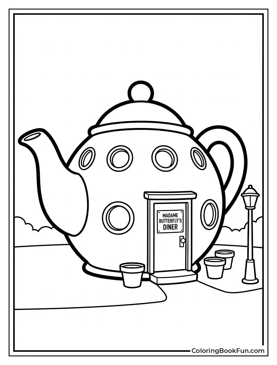 Teapot Shaped Diner