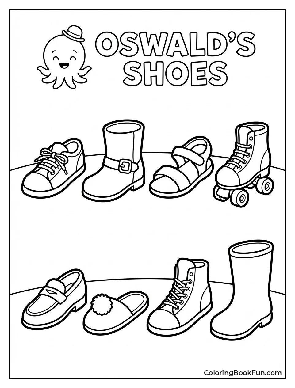 Lining Up Many Shoes