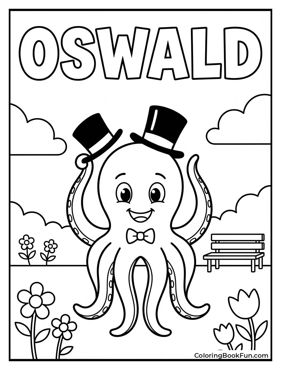 Oswald Tips Top Hat