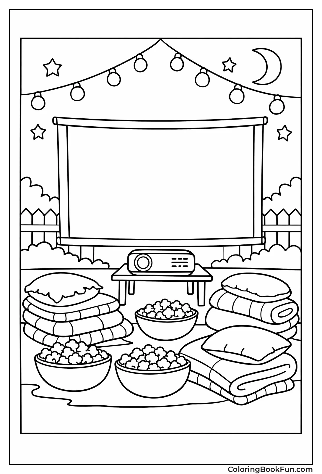 Backyard Movie Night