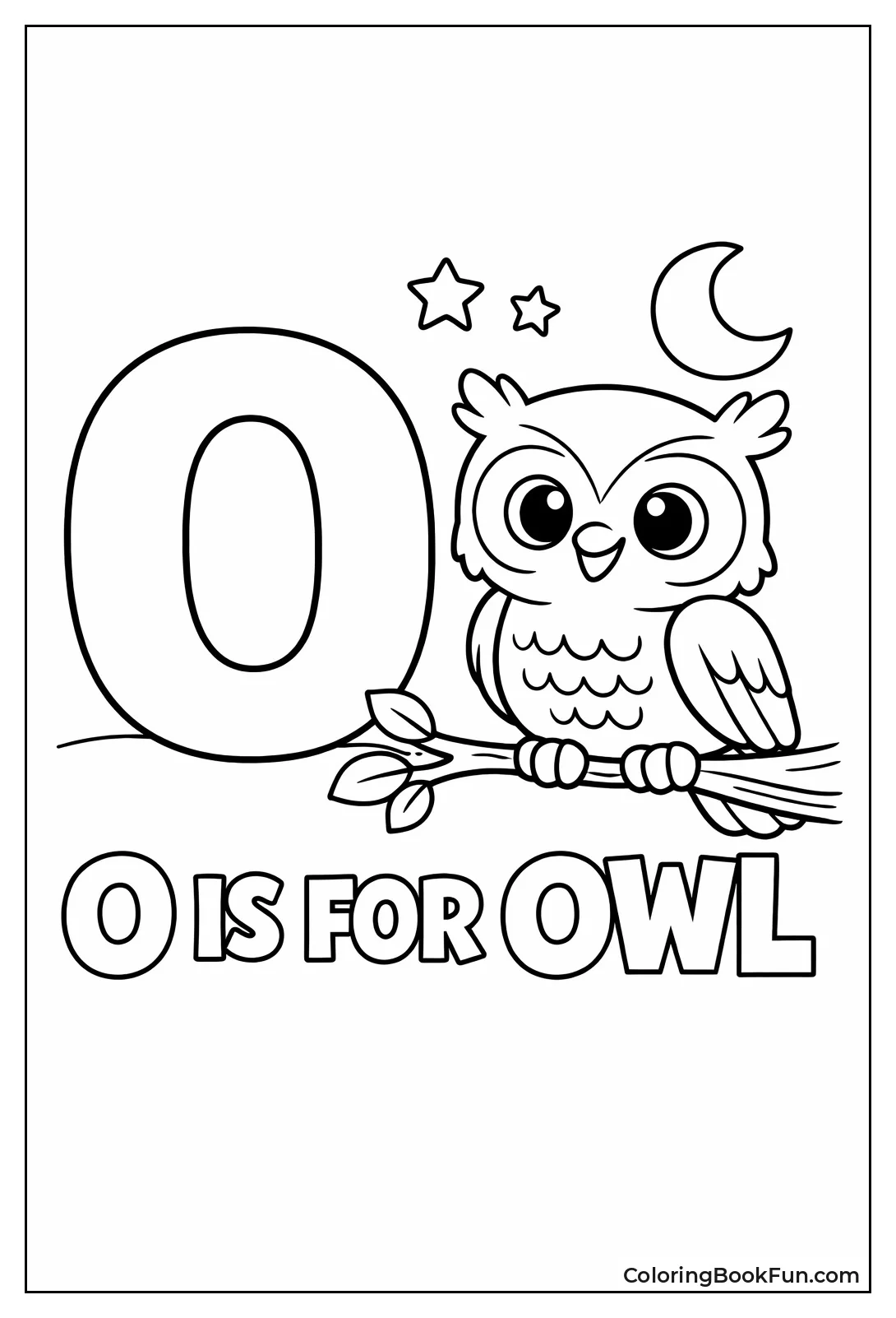 Owl by Letter O