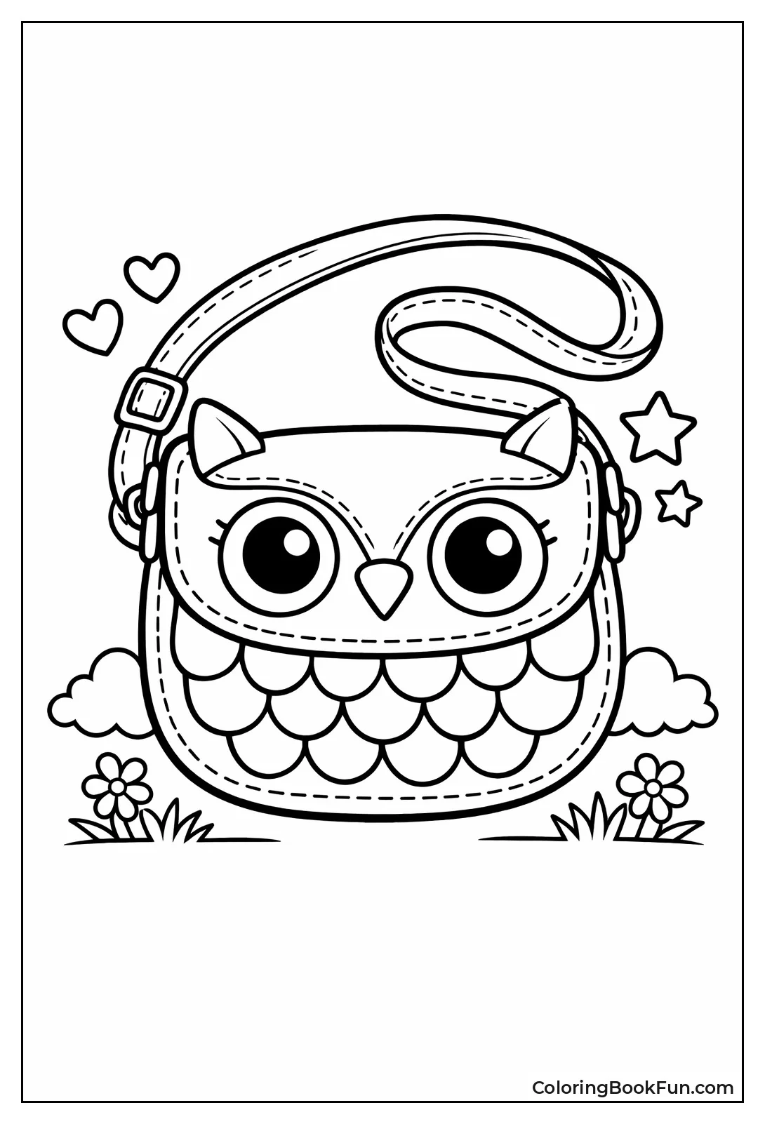 Owl Shaped Crossbody Bag