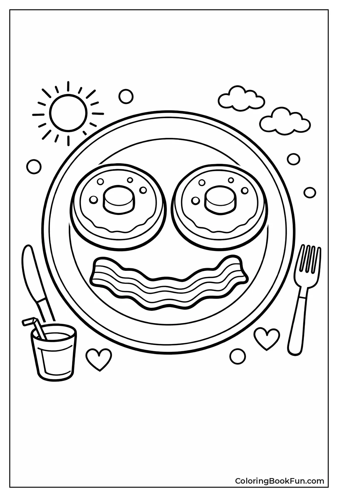 Pancake Face with Smile